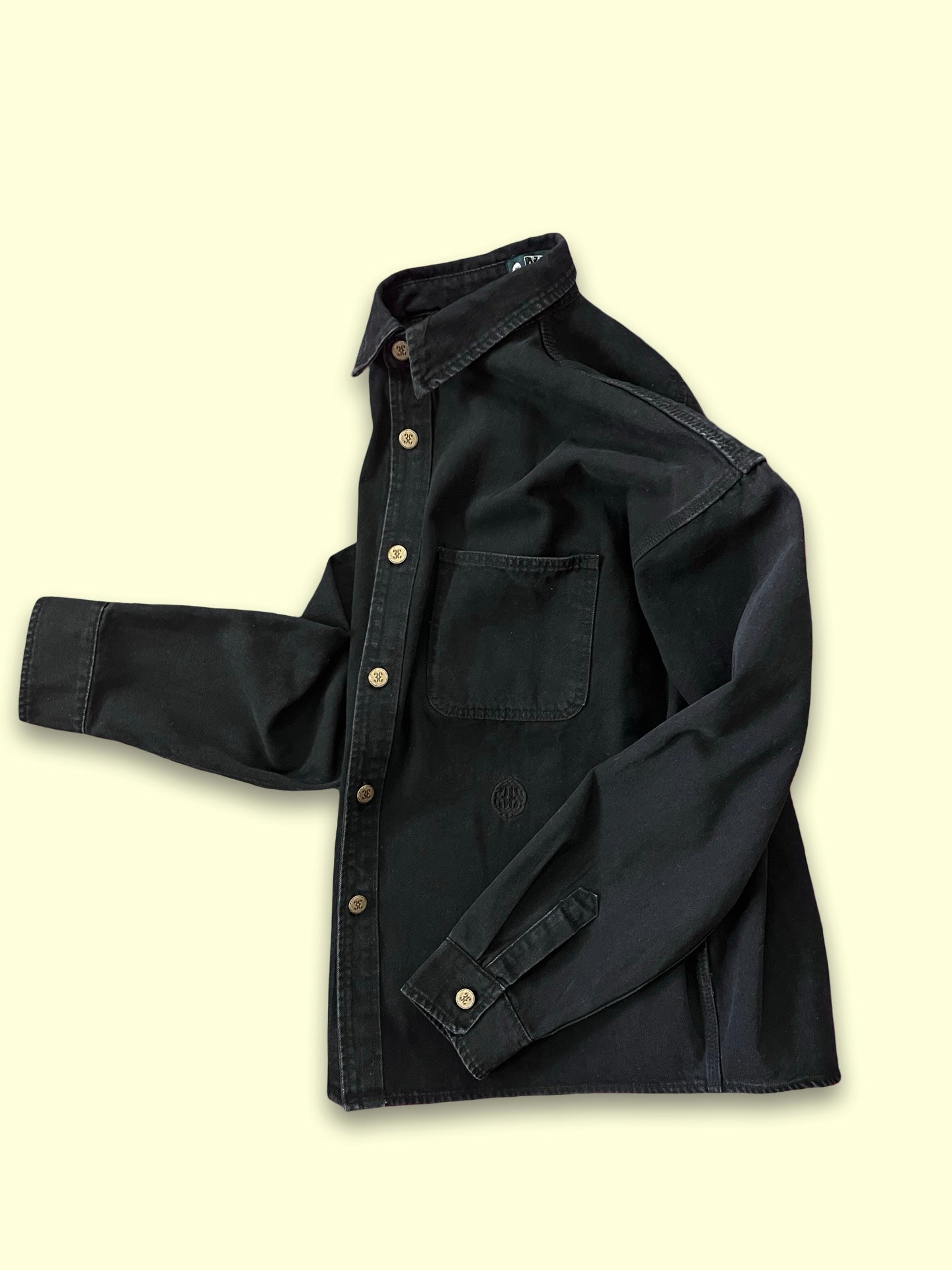 Anyday Overshirt (Black Denim)