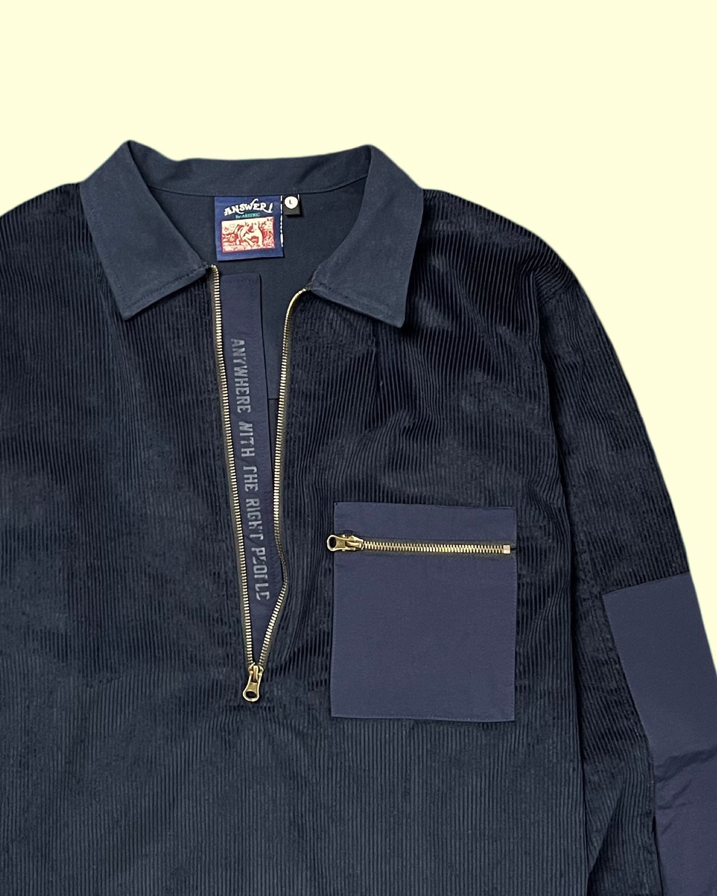 Answer Corduroy Overshirt (Midnight)