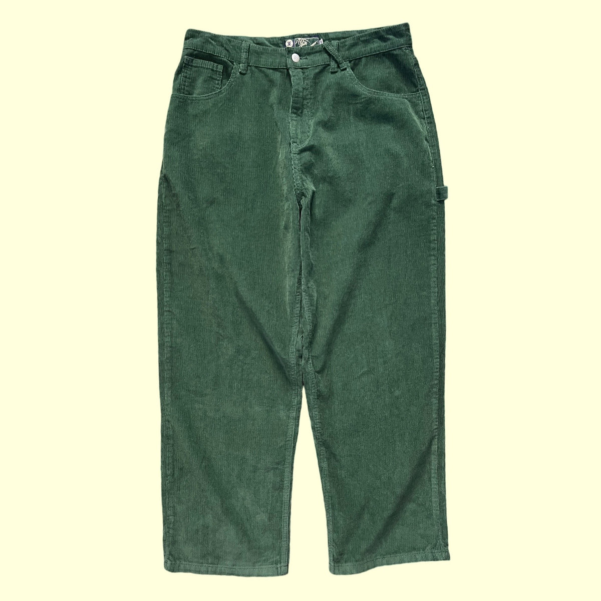 All Roads Carpenter Pants (Green Corduroy) (36in waist Only