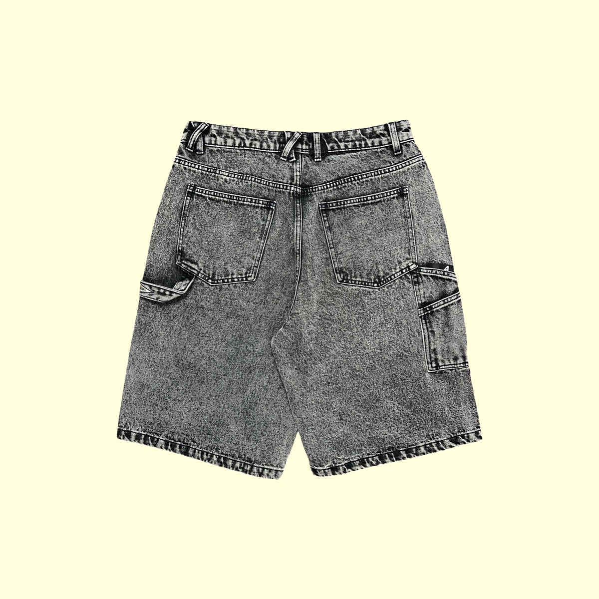 【U LAN】Burn dirty washing utility pocket bermuda pants Burn dirty washing utility pocket bermuda pants - ULAN | 60