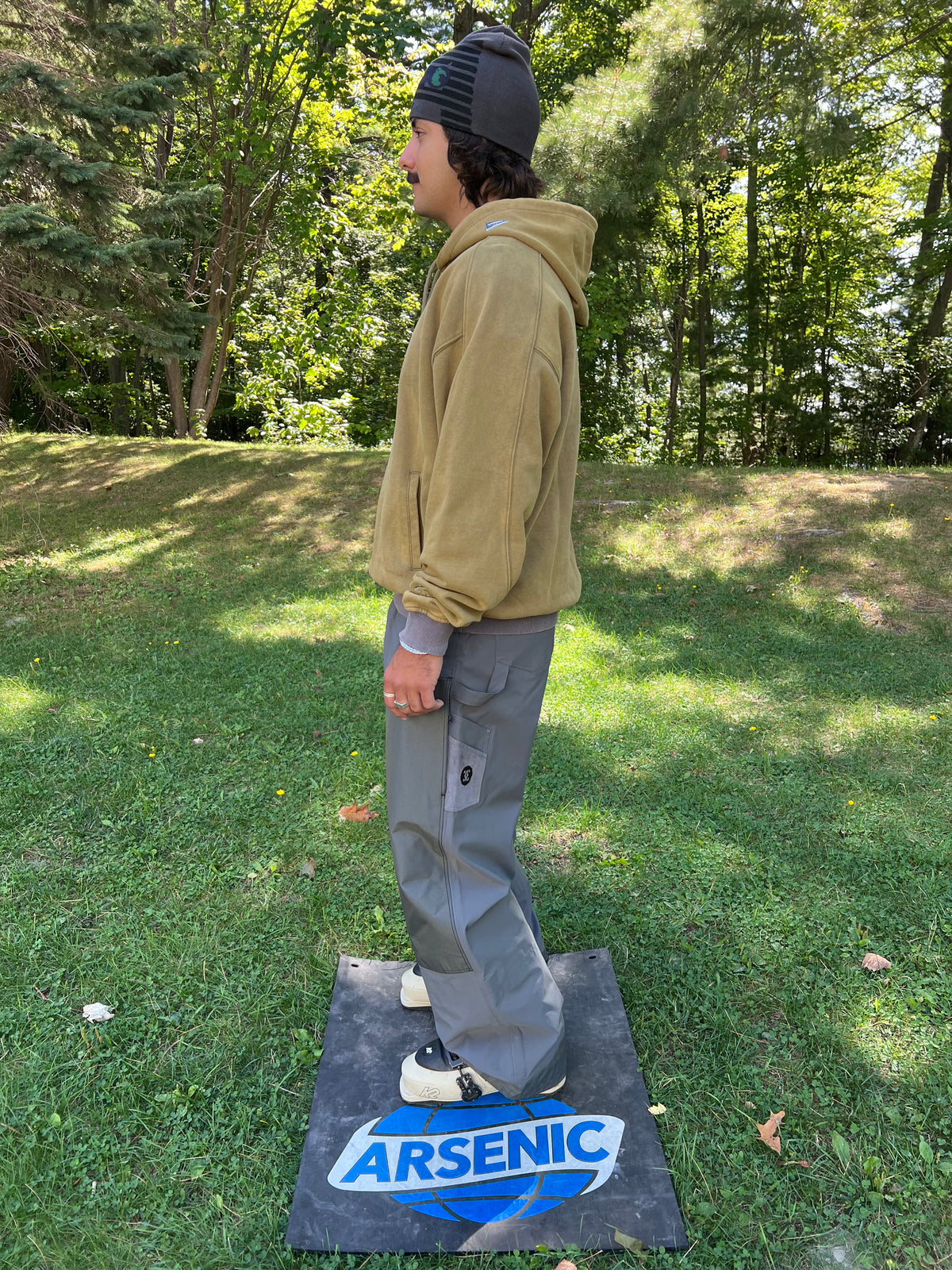 Coniferous Hooded Sweatshirt (Washed Olive)