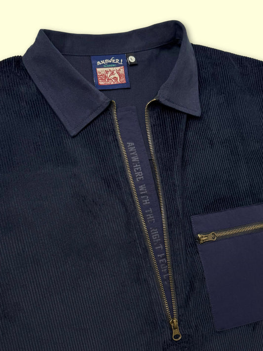 Answer Corduroy Overshirt (Midnight)