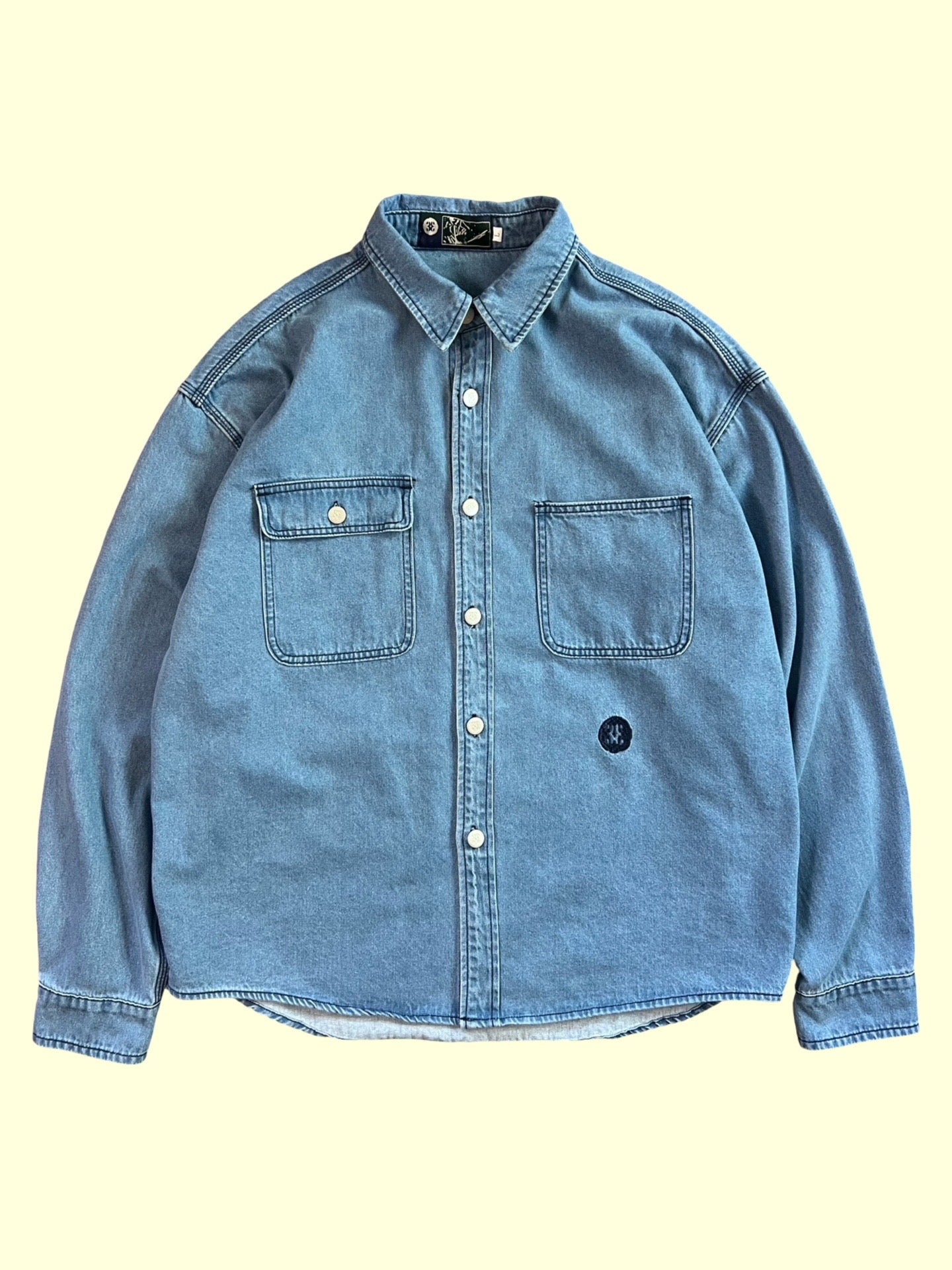 Anyday Denim Overshirt (Medium Washed)