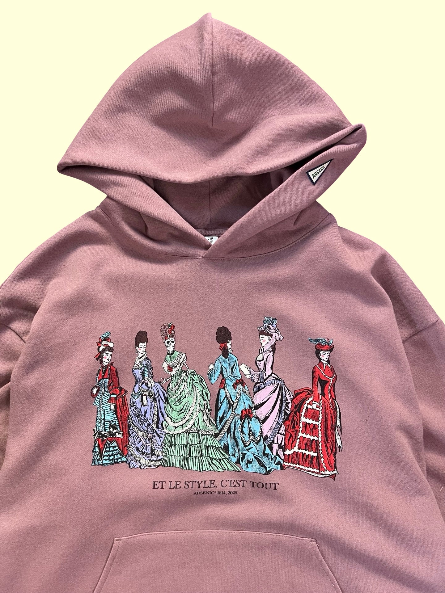 To Die For Hooded Sweatshirt (Mauve)