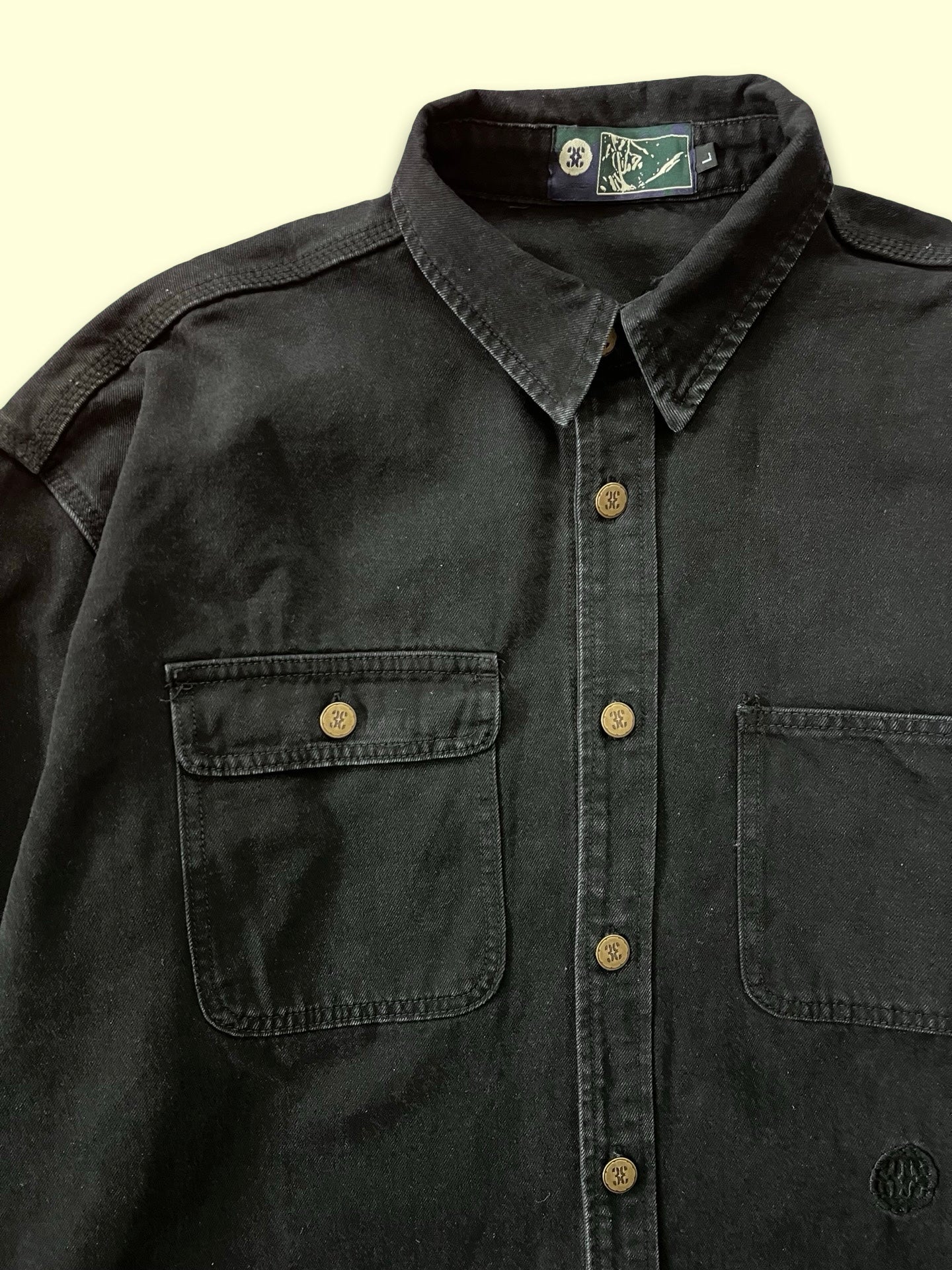 Anyday Overshirt (Black Denim)