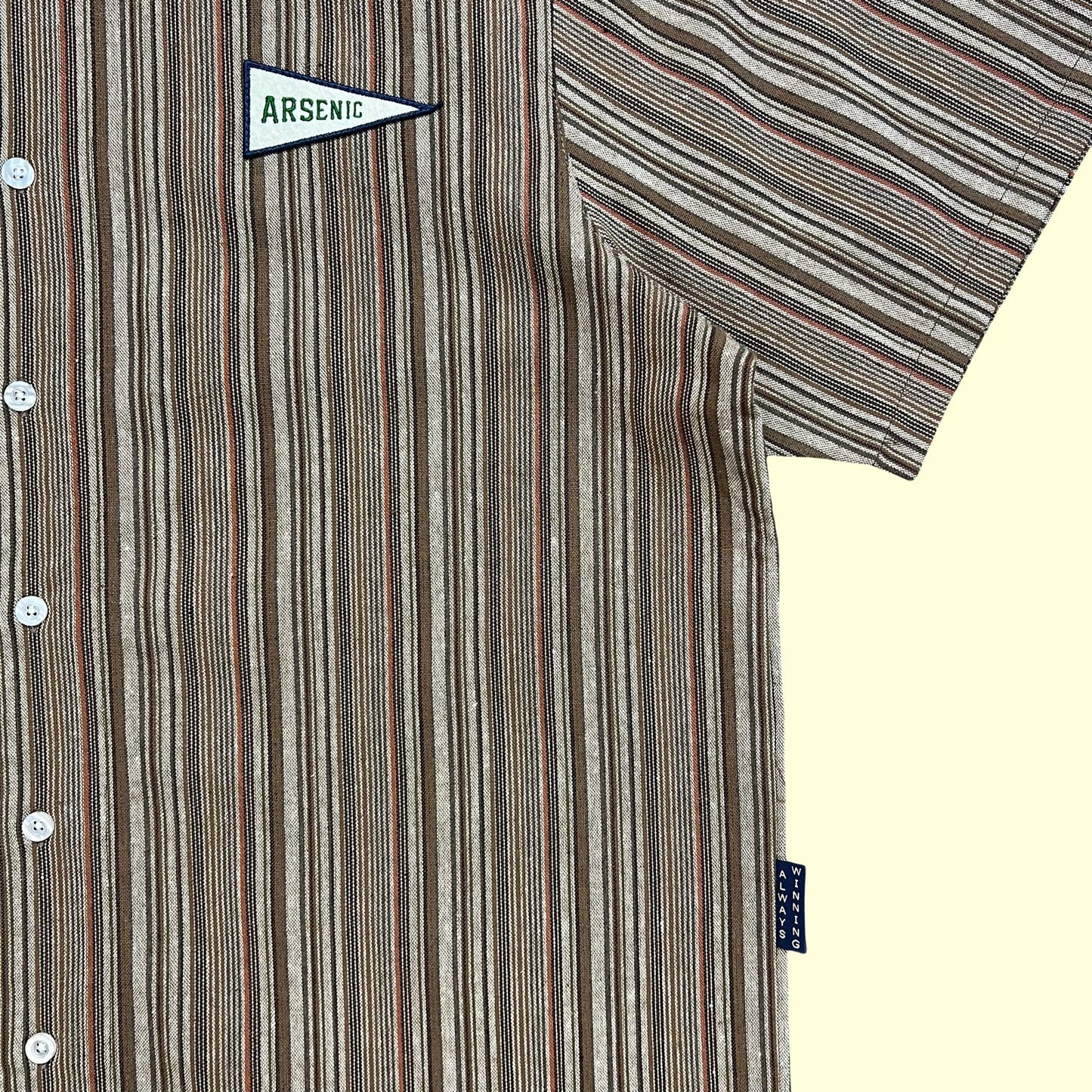 Big Flag Jersey (Brown/Clay Striped)