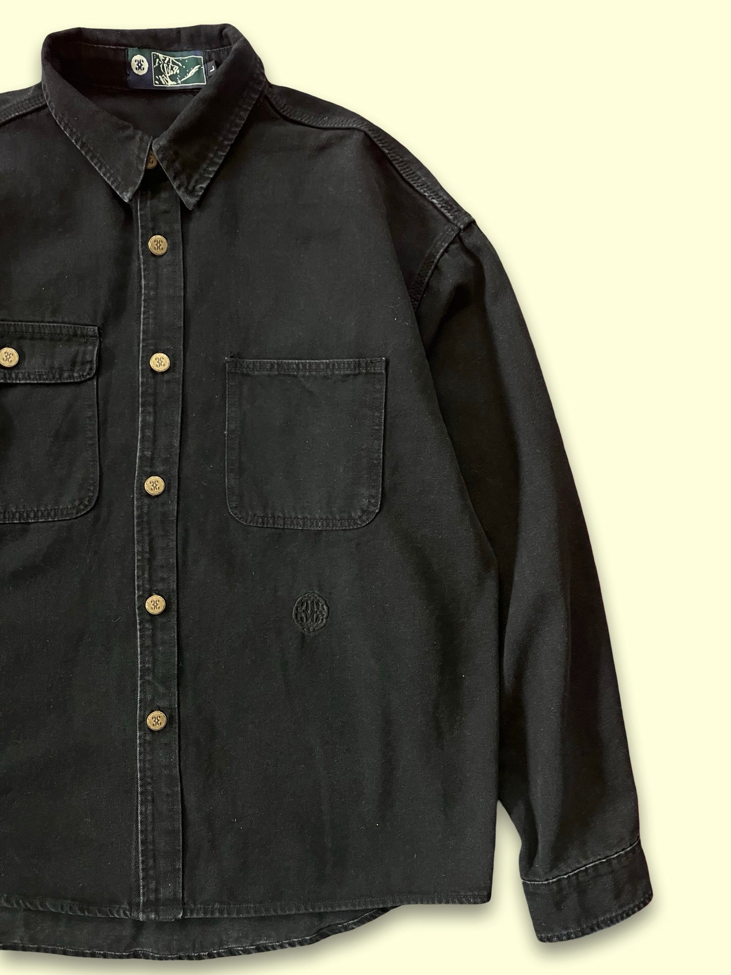 Anyday Overshirt (Black Denim)