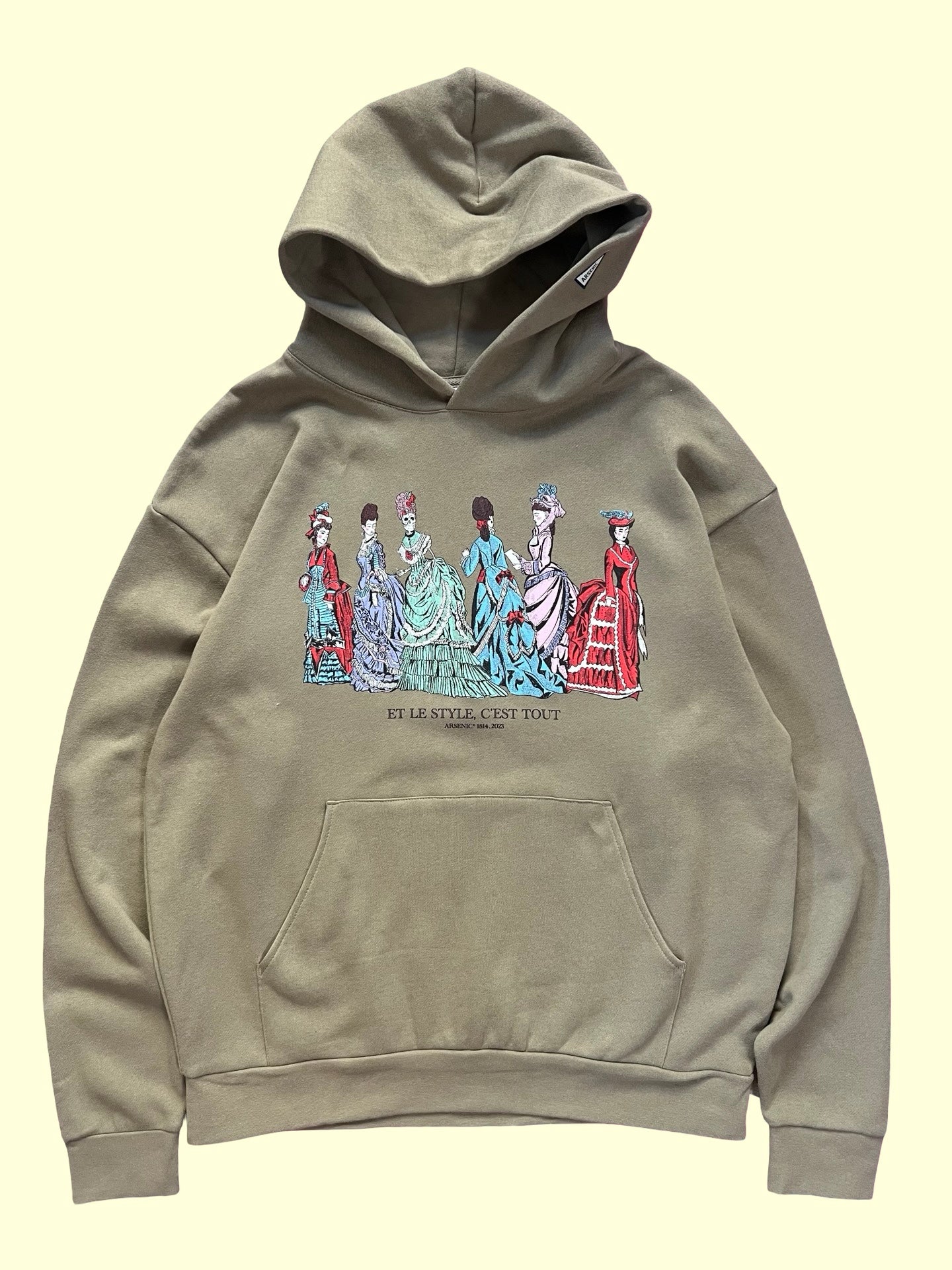 To Die For Hooded Sweatshirt (Olive)