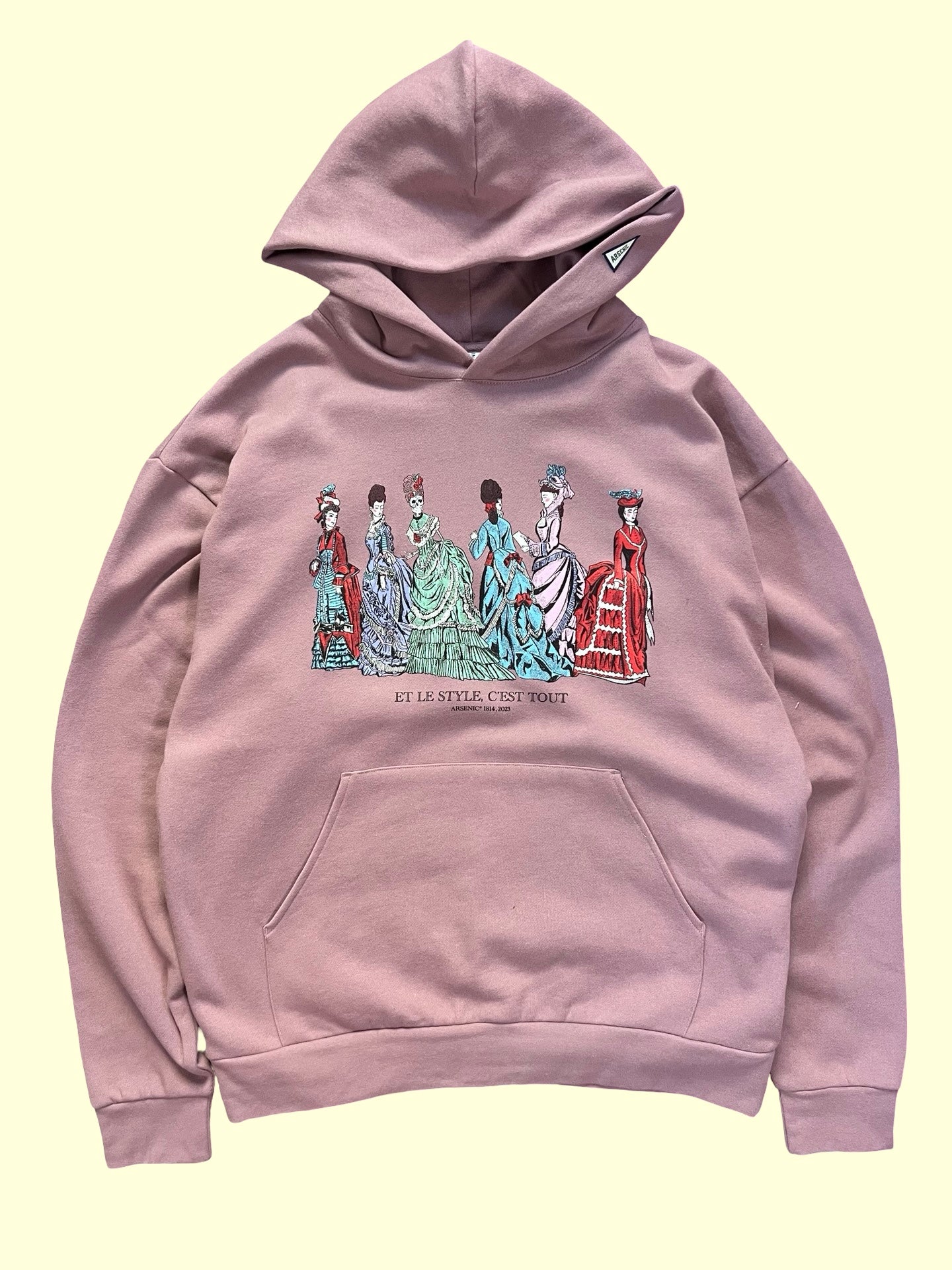To Die For Hooded Sweatshirt (Mauve)