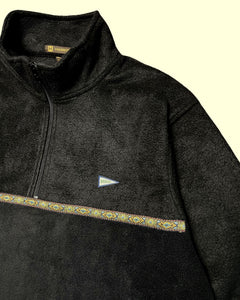 Adventure Quarter-zip Fleece (Black)