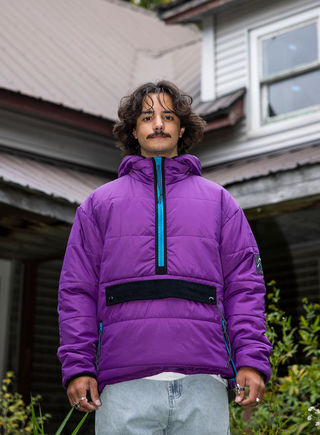 Battle Puffy Anorak (Wildberry)