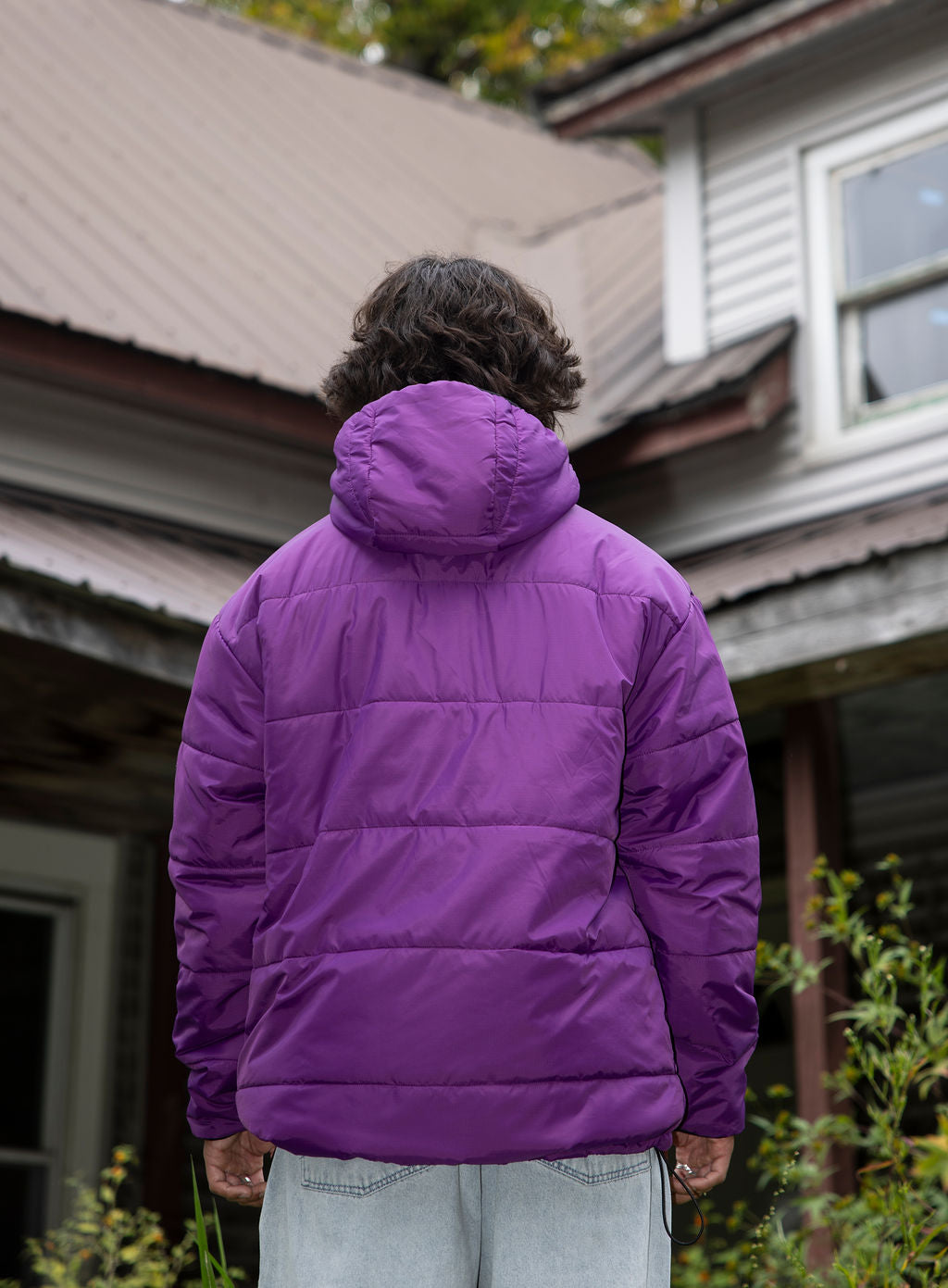 Battle Puffy Anorak (Wildberry)