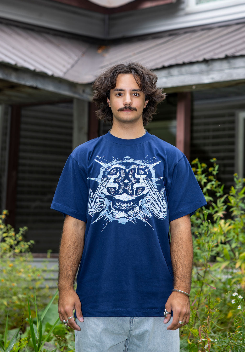 Chrome Dome Premium Shirt (Navy) (Small & Medium Only)