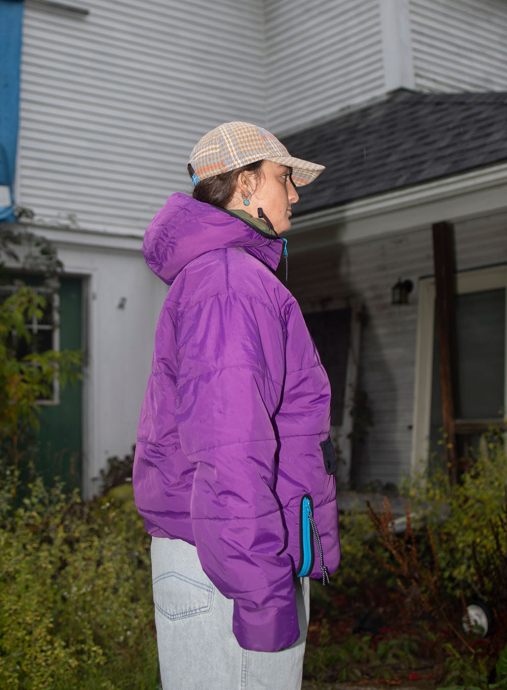 Battle Puffy Anorak (Wildberry)