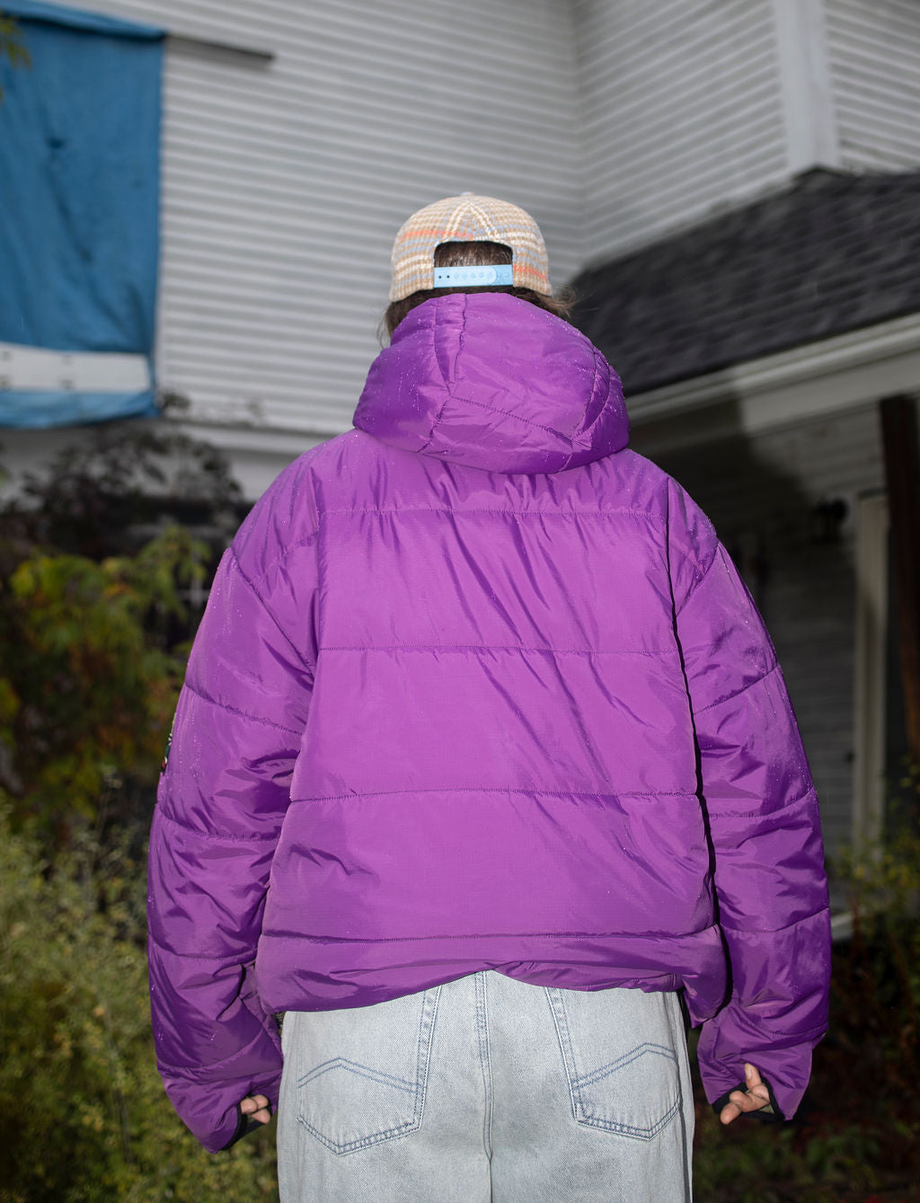 Battle Puffy Anorak (Wildberry)