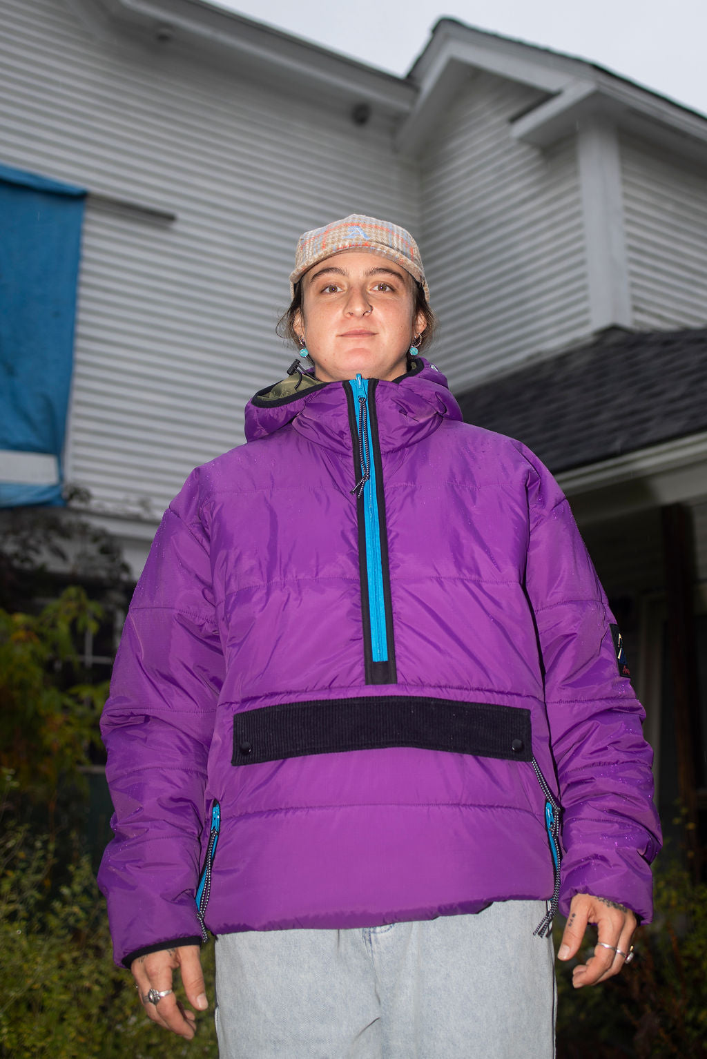 Battle Puffy Anorak (Wildberry)