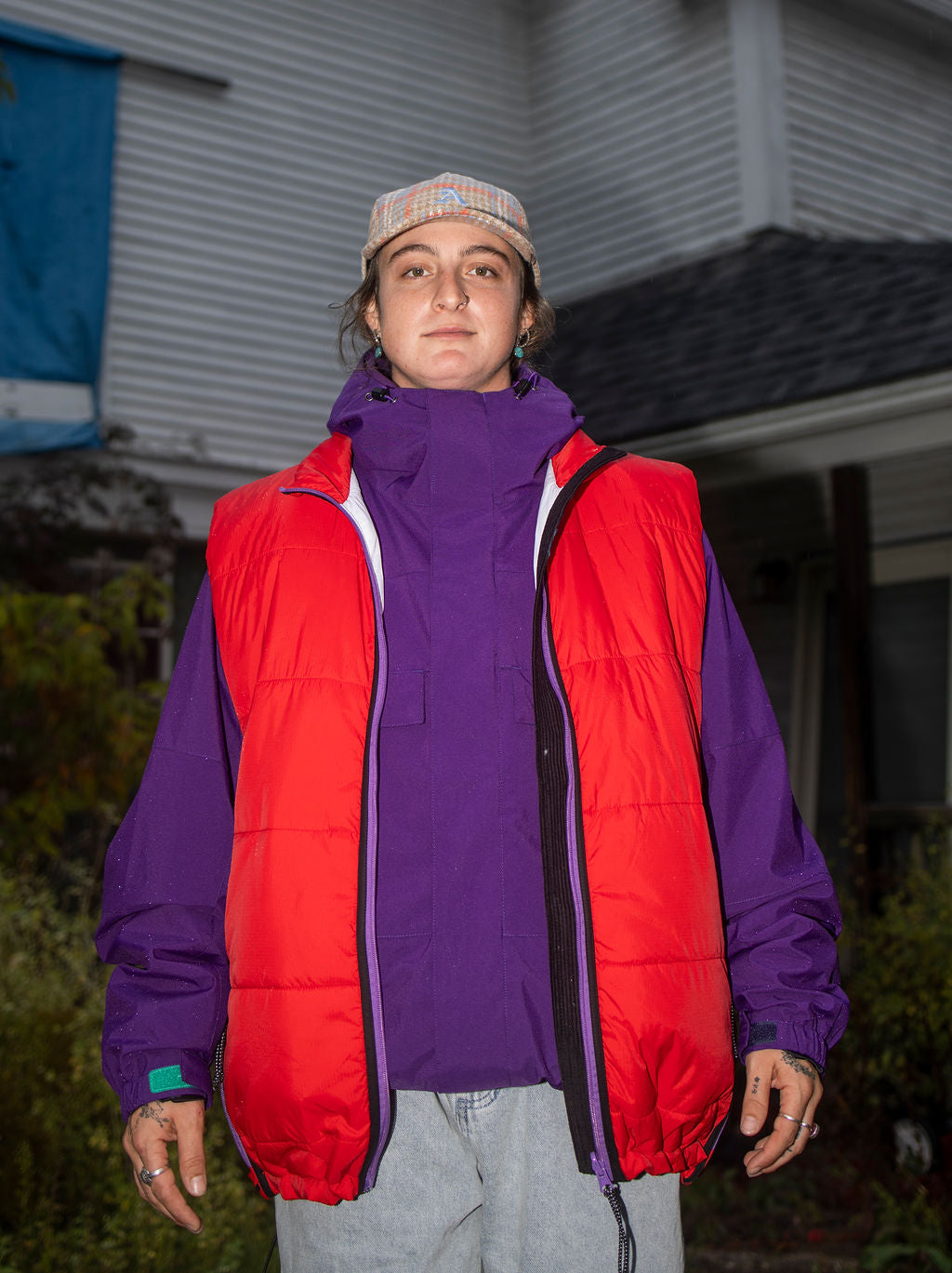 Battle Puffy Vest (OG Red)