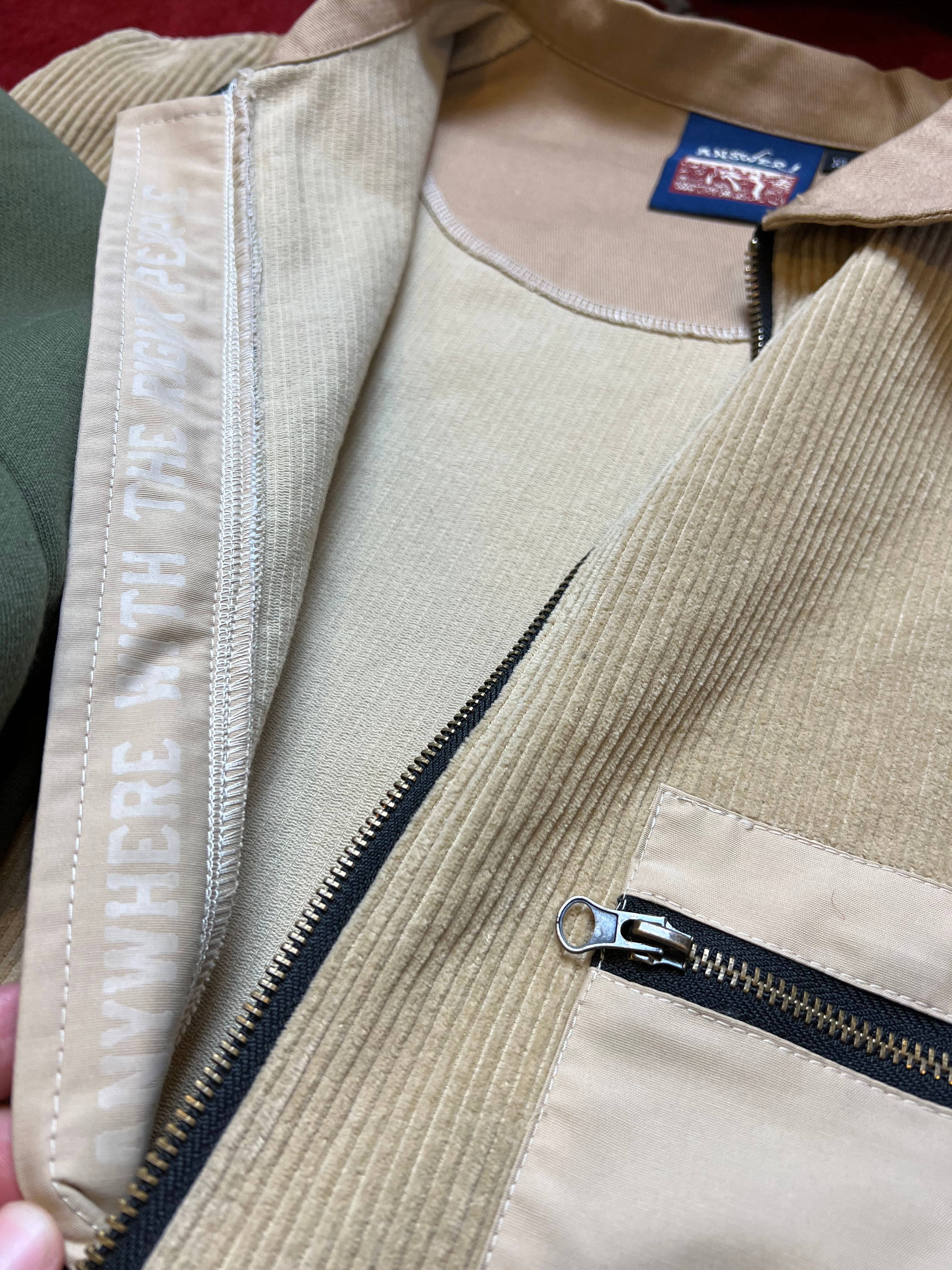 Answer Corduroy Overshirt (Sand)