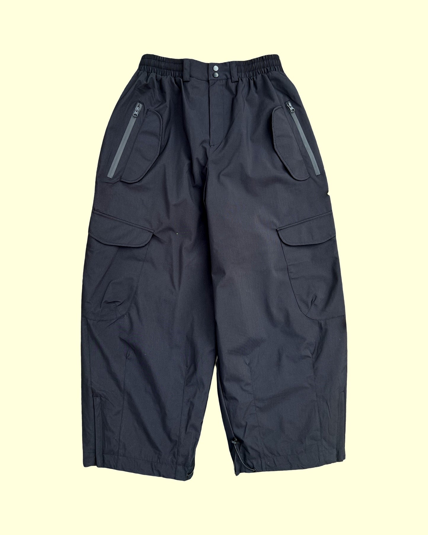 Big Strides Snowpants (Black wit da green) (2X Only)