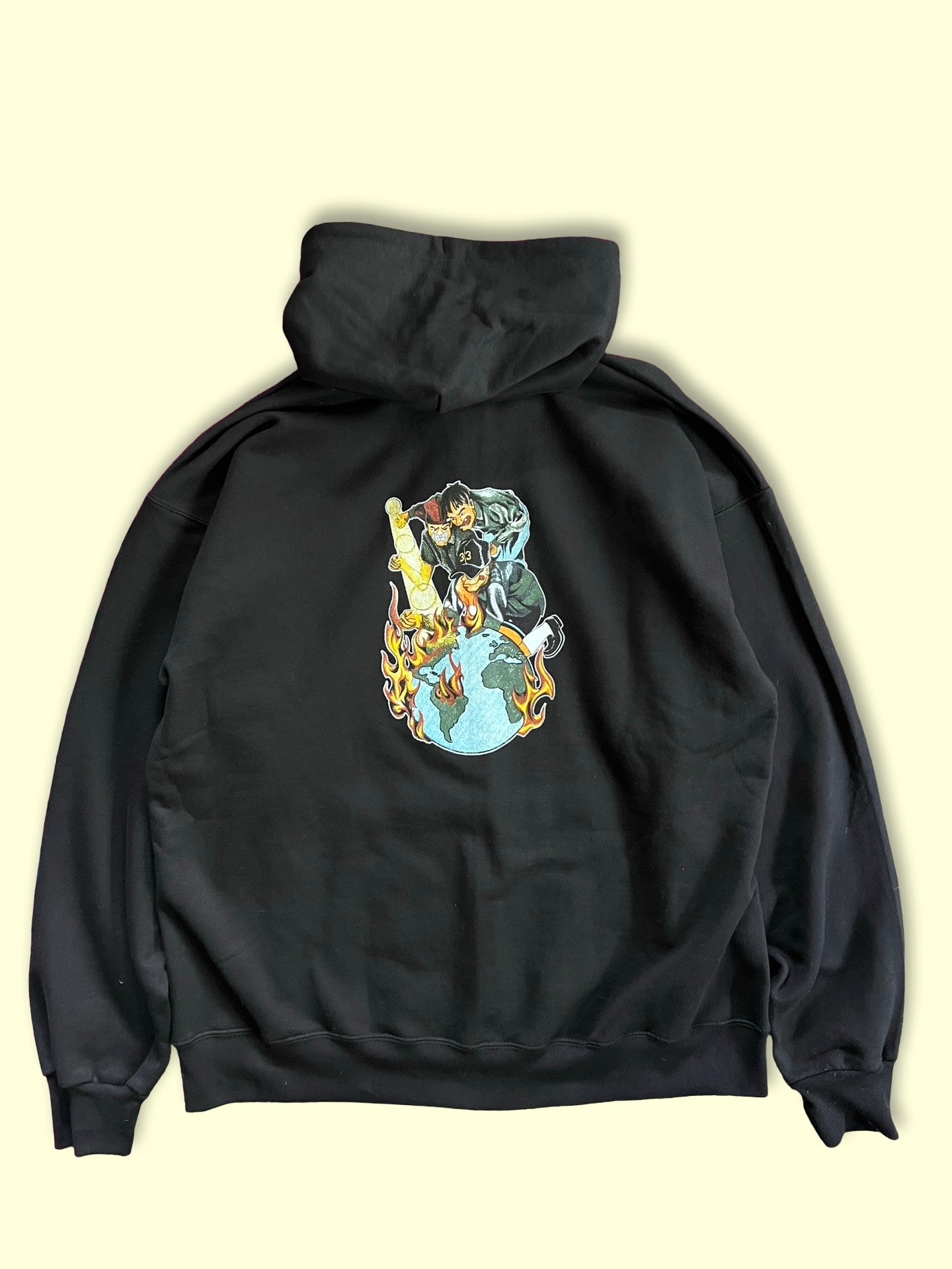 WAW1.0 Zipper Sweatshirt (Black) (XL Only)