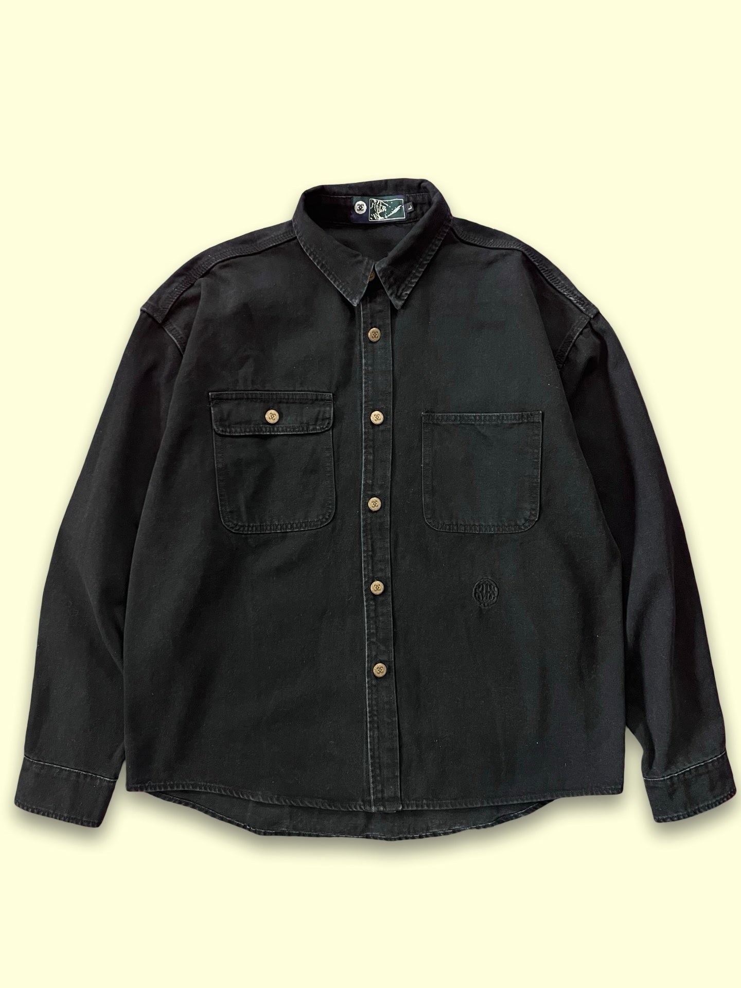 Anyday Overshirt (Black Denim)
