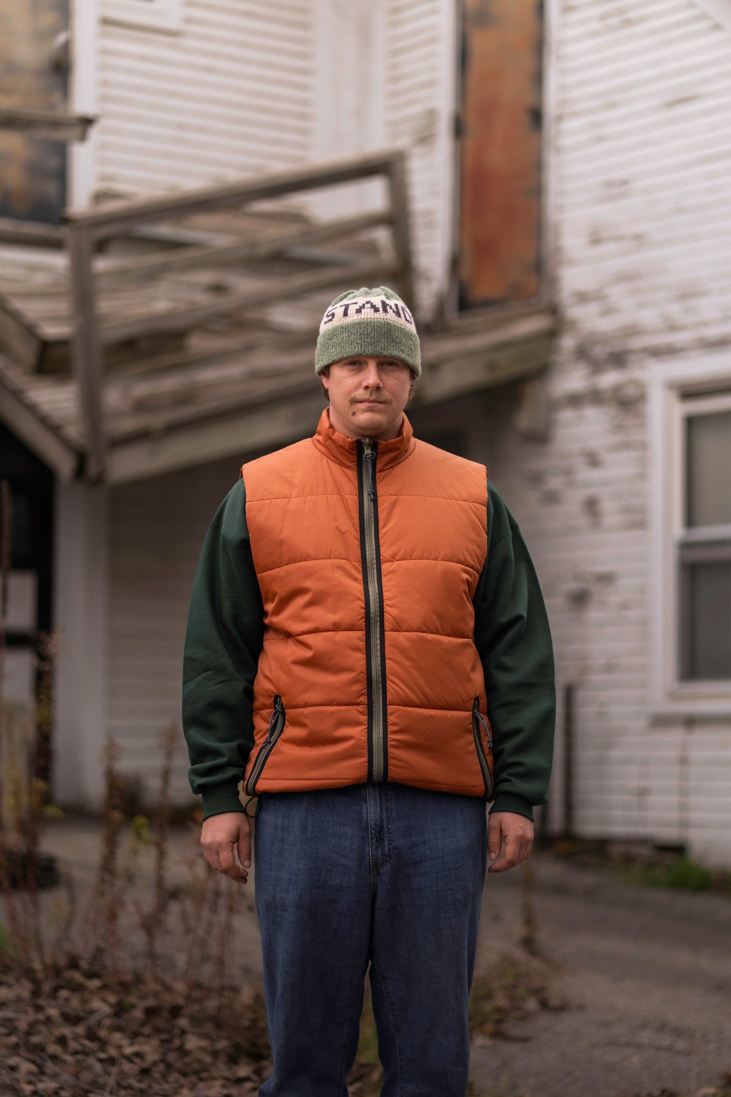 Battle Puffy Vest (Terracotta)