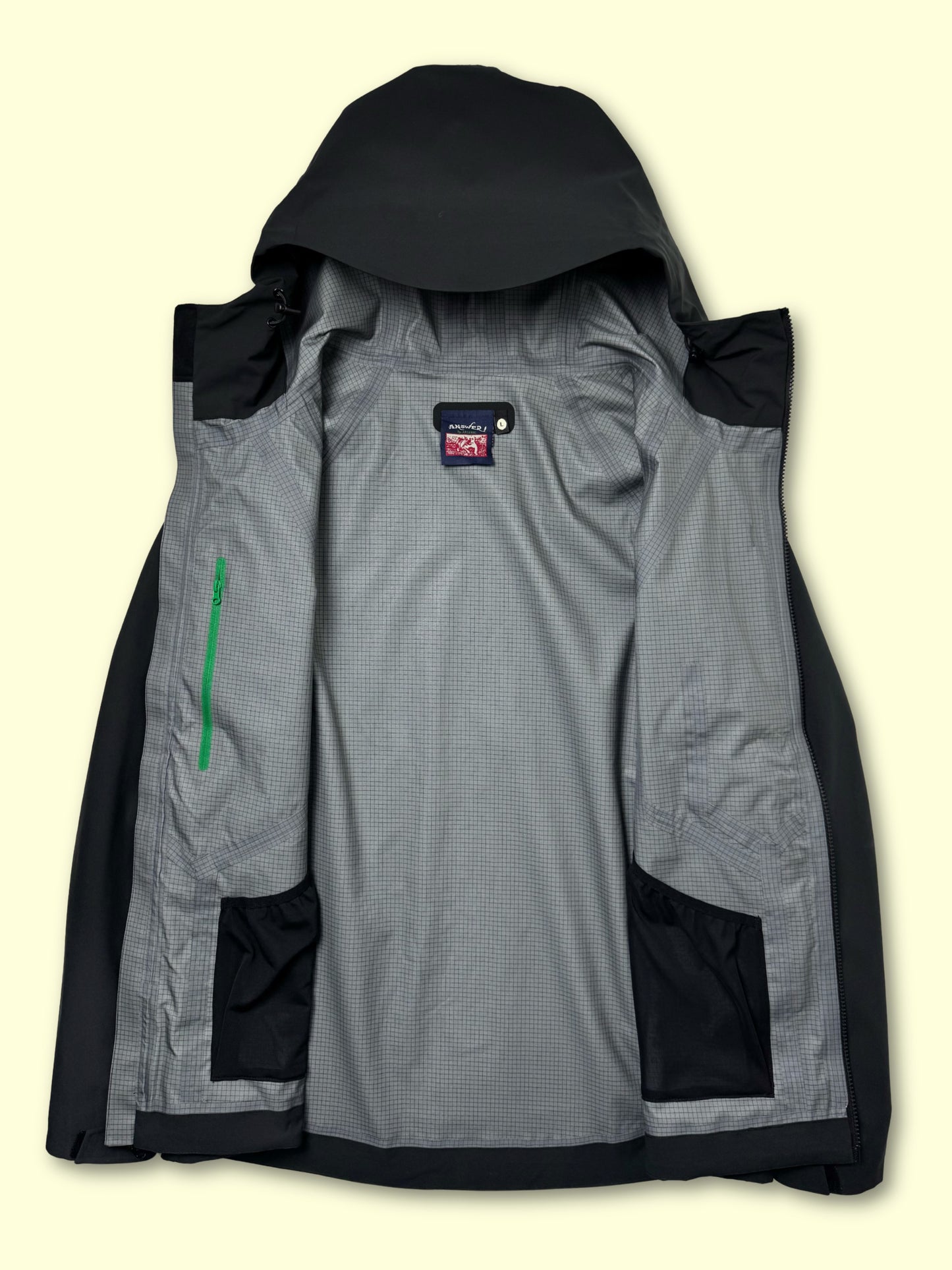 Day Job 3L Shell Jacket  (Obsidian)