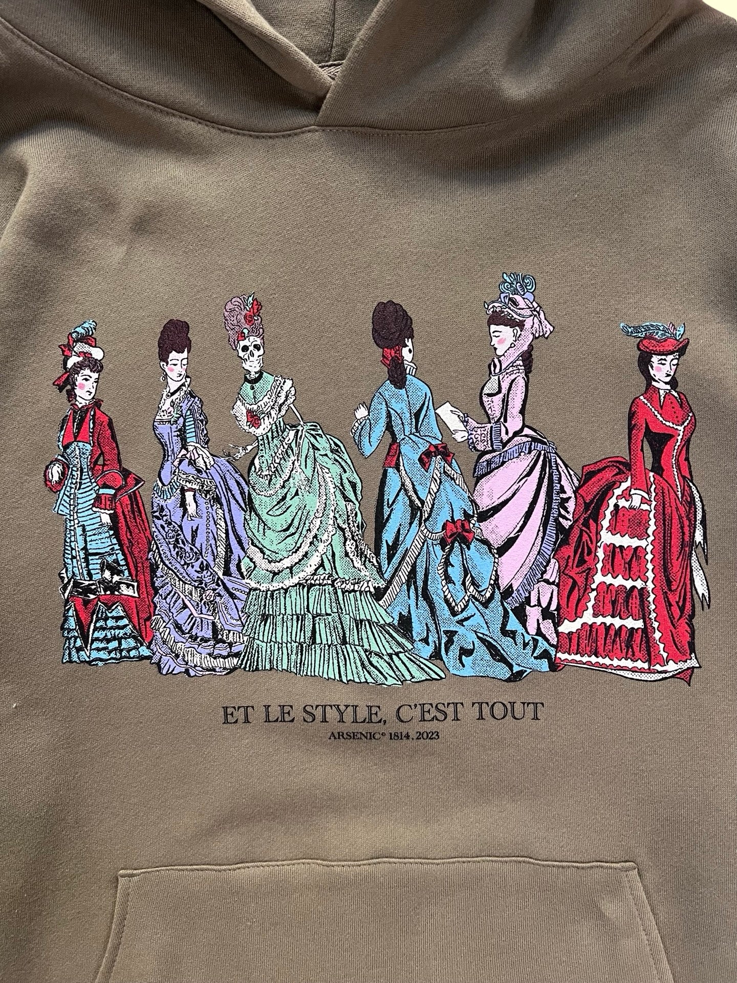 To Die For Hooded Sweatshirt (Olive)