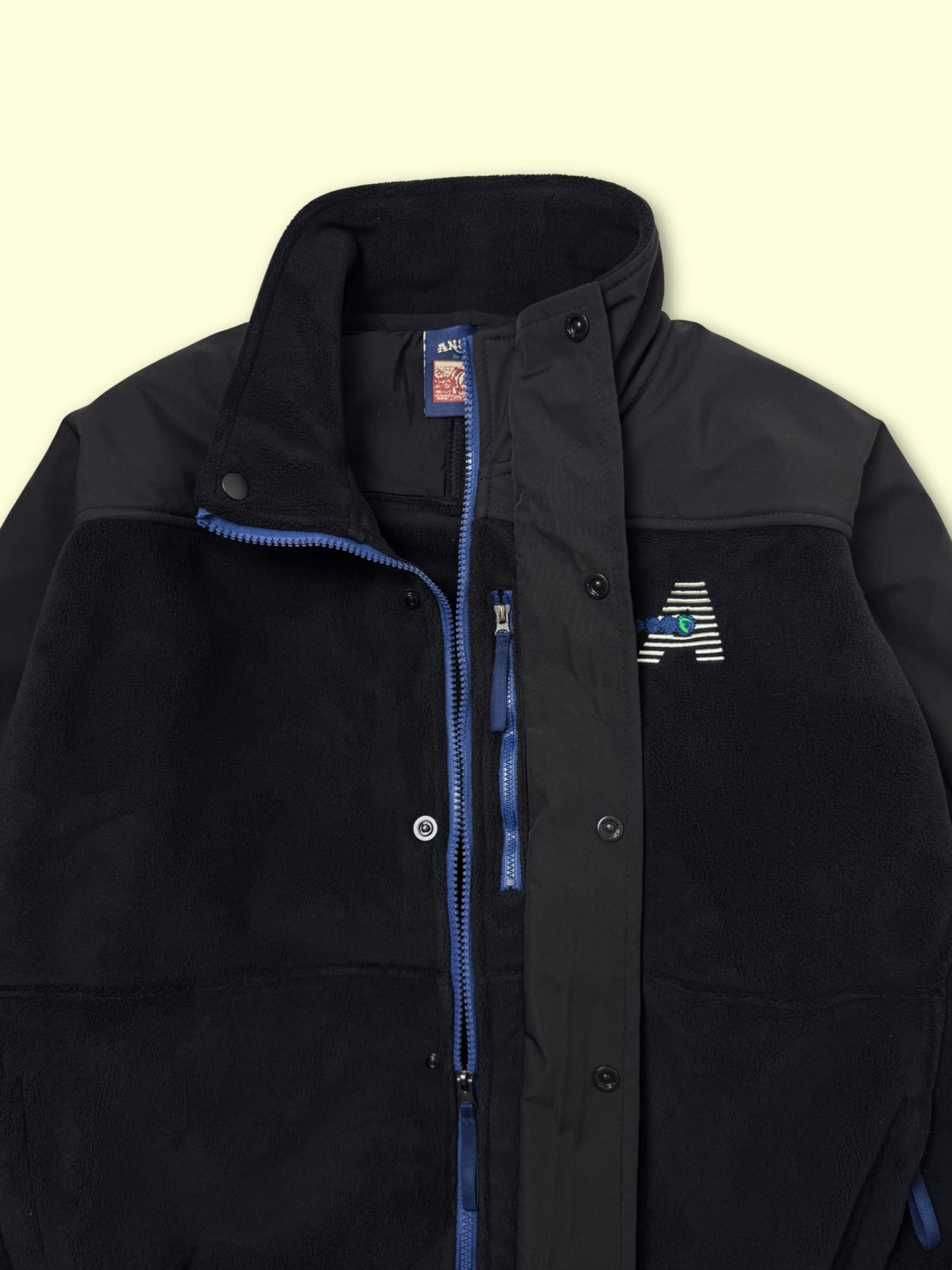 '91 Legacy Fleece Jacket (Black/Black)