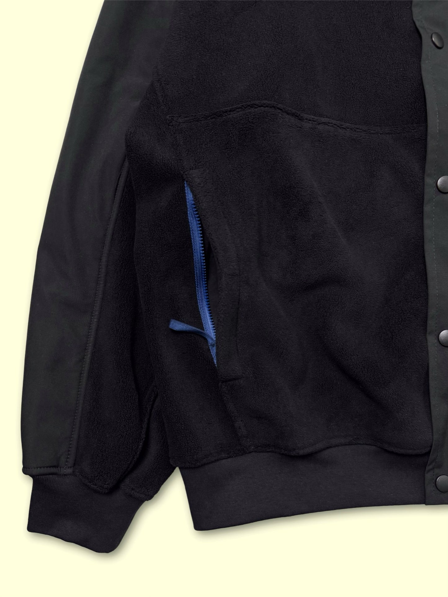 '91 Legacy Fleece Jacket (Black/Black)