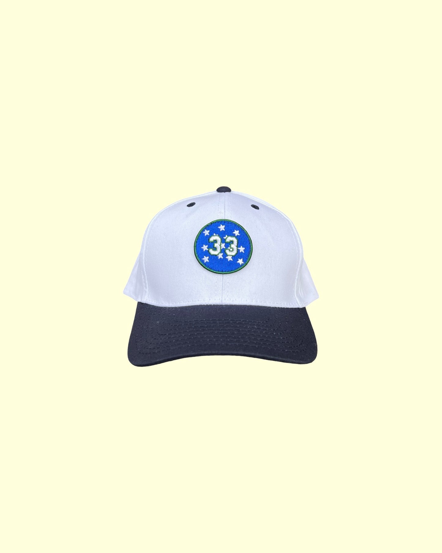 Exit 2 Structured Snapback (White/Navy)
