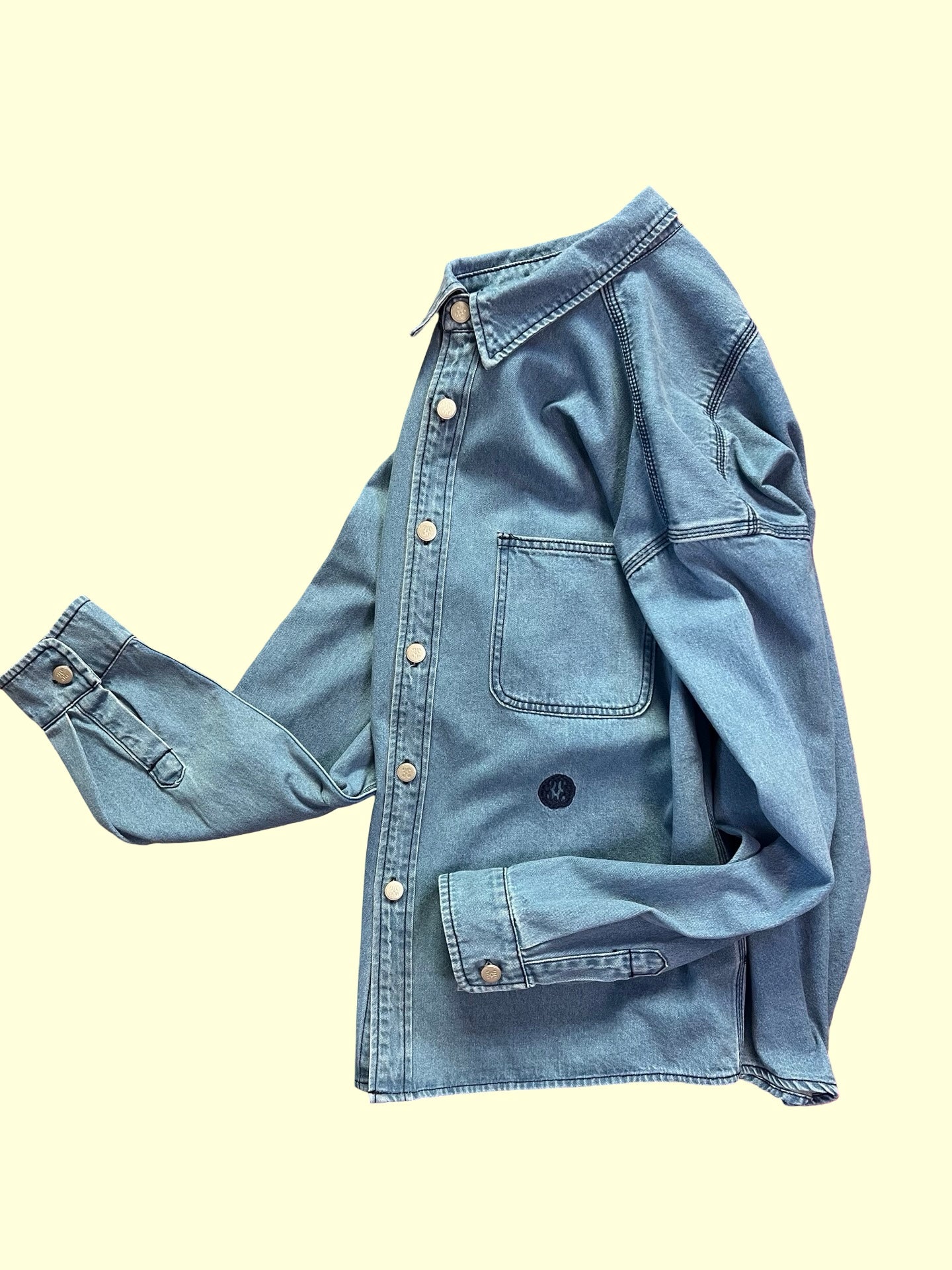 Anyday Denim Overshirt (Medium Washed)