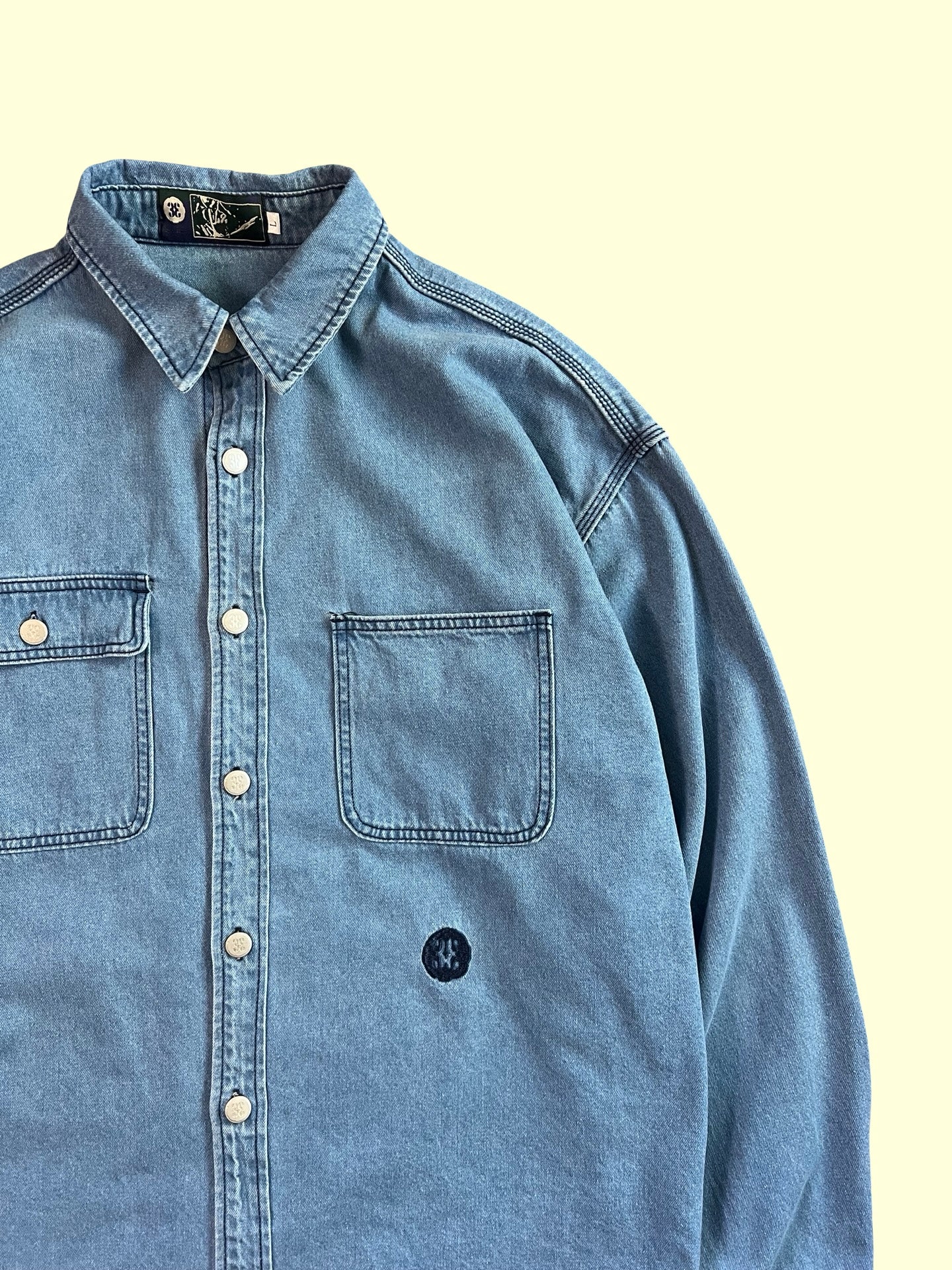 Anyday Denim Overshirt (Medium Washed)