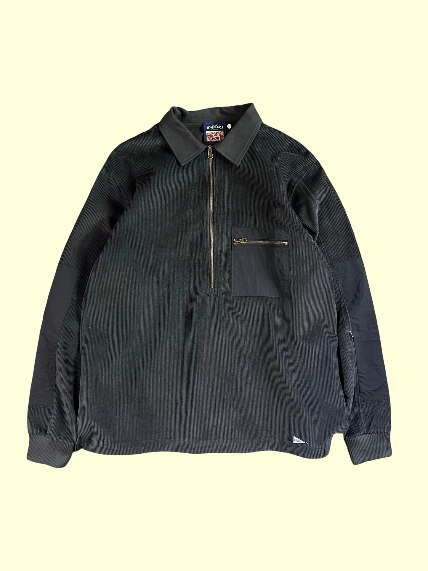 Answer Corduroy Overshirt (Smoke) (Medium & Large Only)