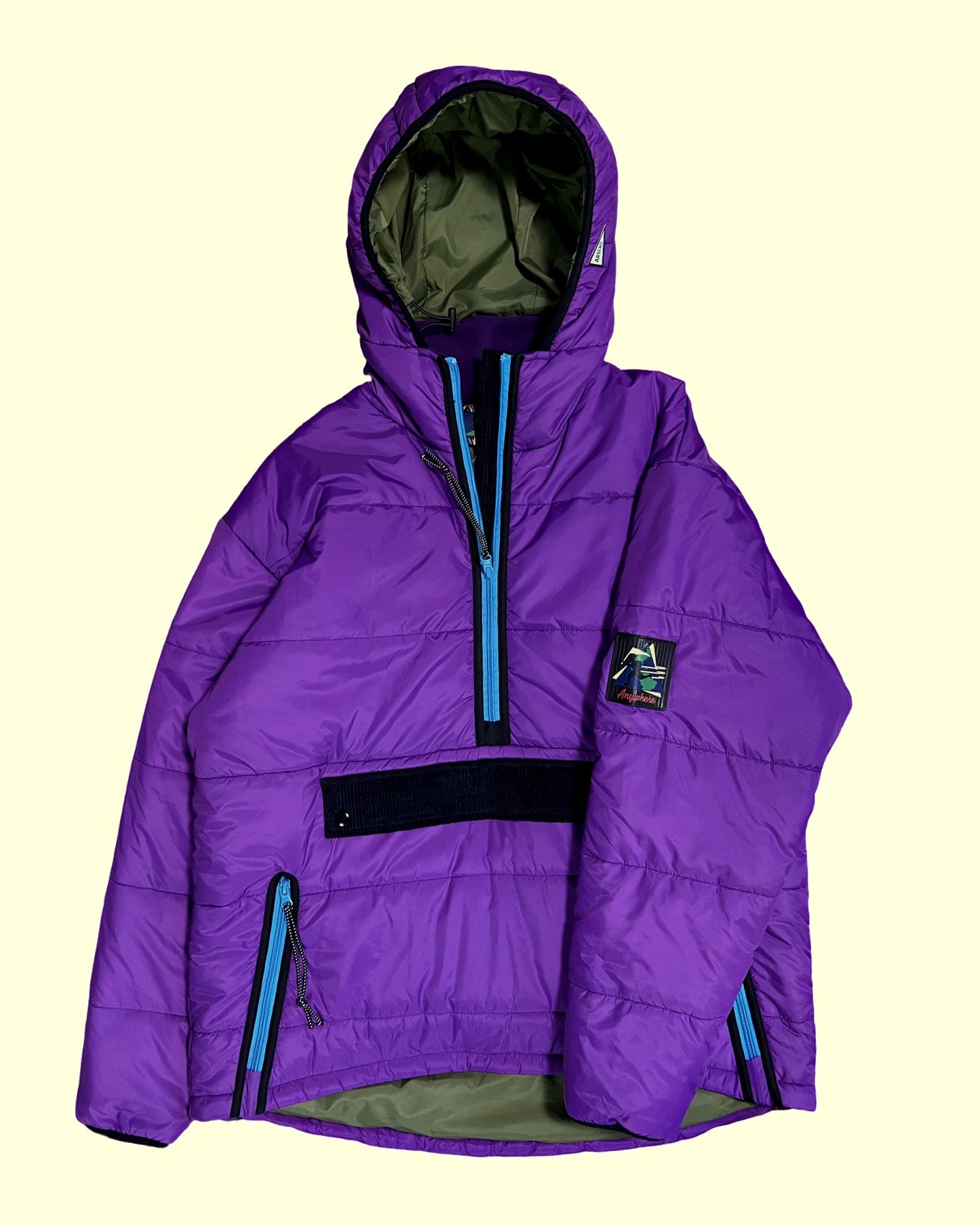 Battle Puffy Anorak (Wildberry)