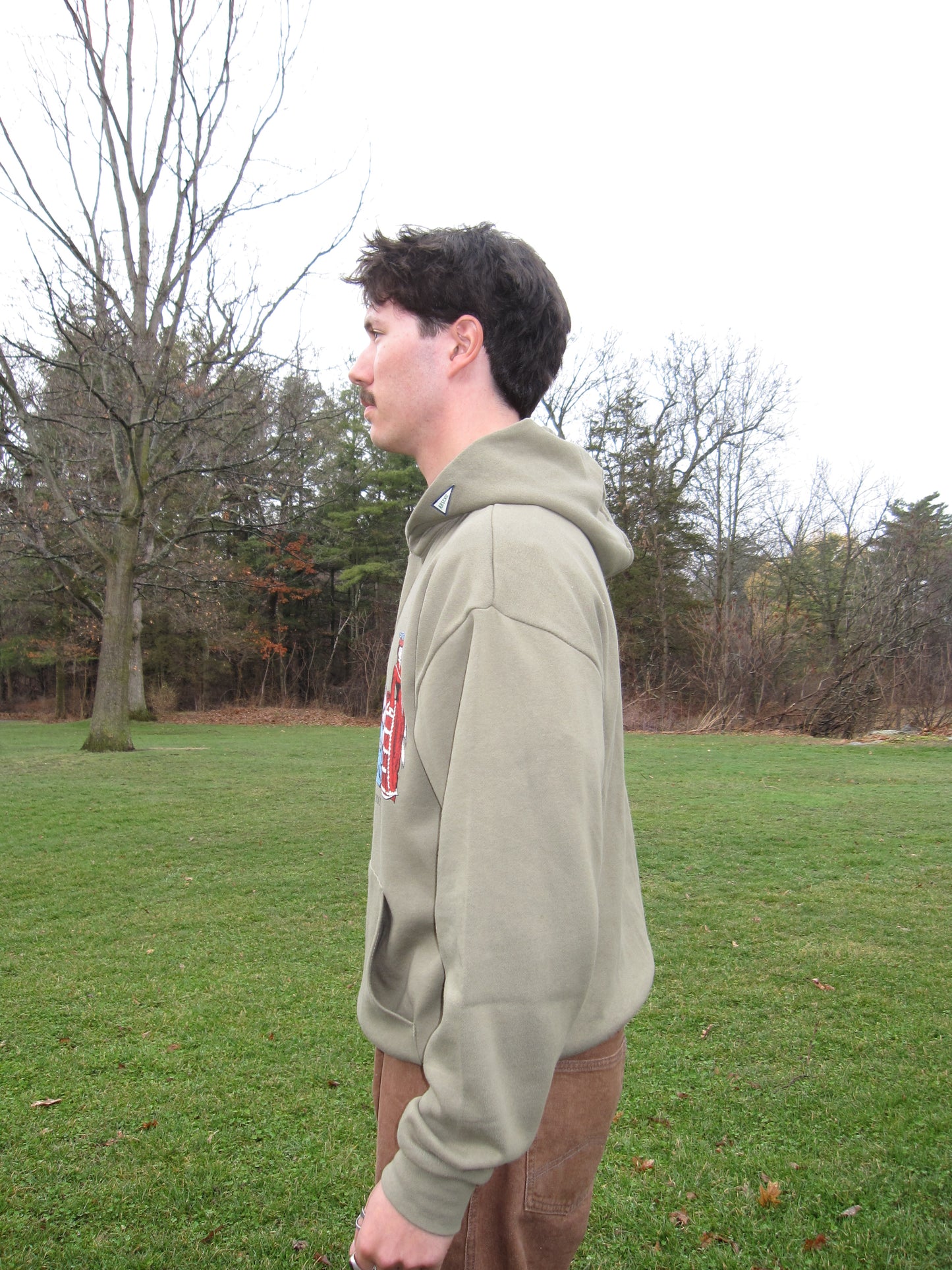 To Die For Hooded Sweatshirt (Olive)