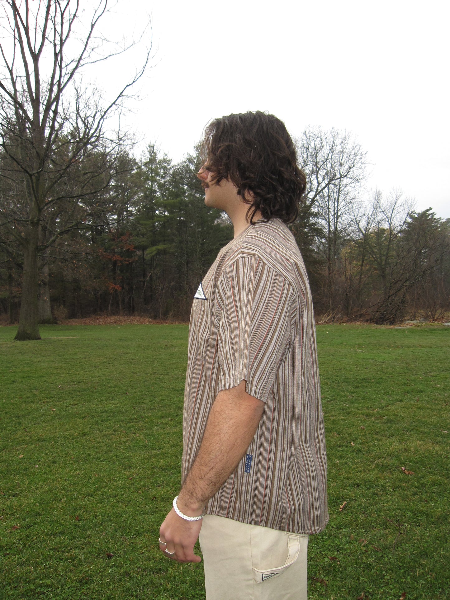 Big Flag Jersey (Brown/Clay Striped)