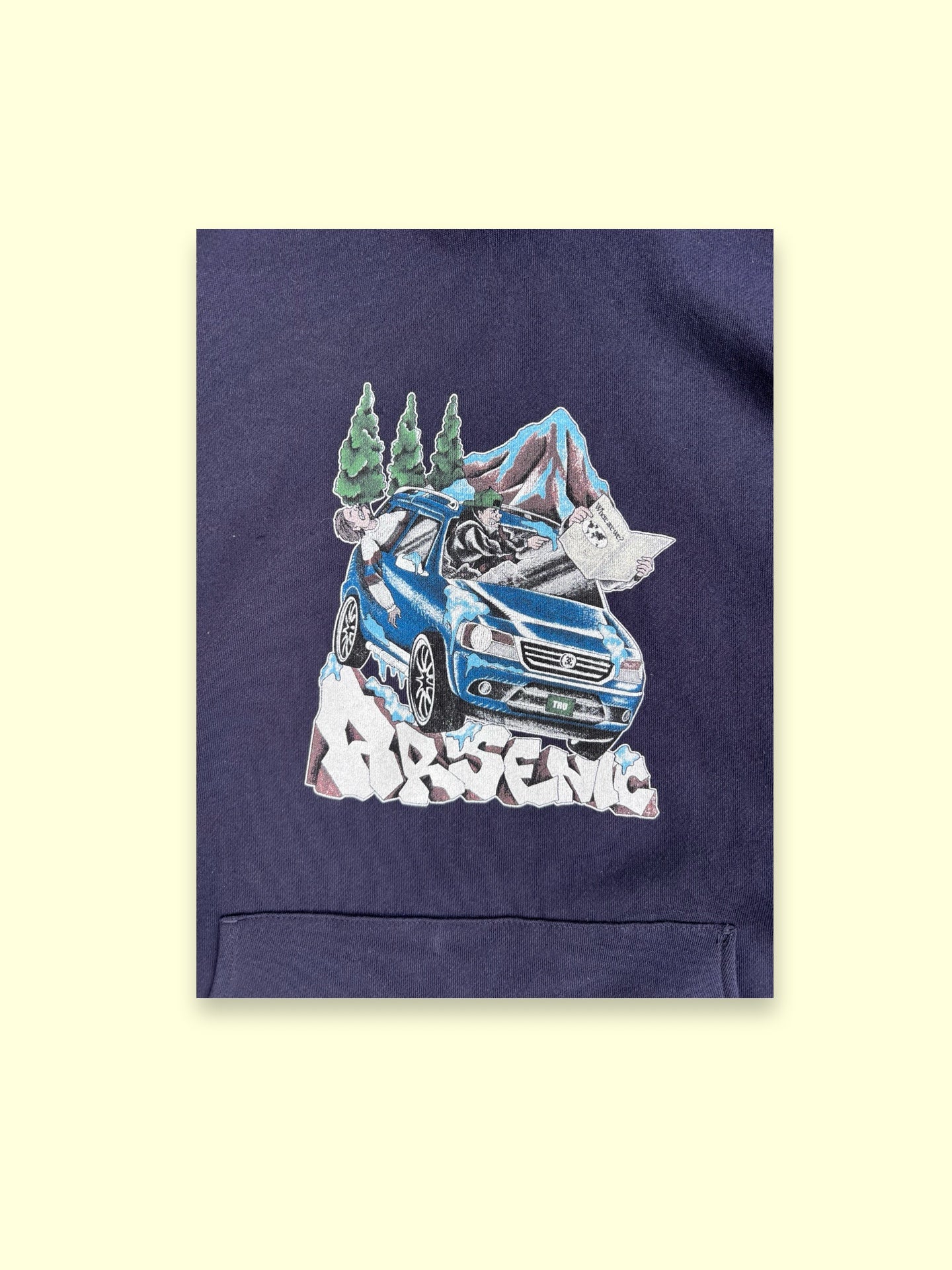 WAW2.0 Hooded Sweatshirt (Midnight Blue) (XL Only)