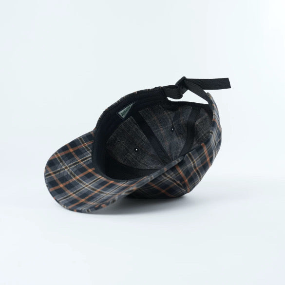 End of Times Cap (Black Plaid)