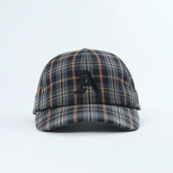 End of Times Cap (Black Plaid)