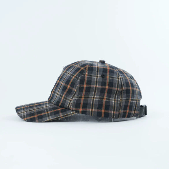 End of Times Cap (Black Plaid)
