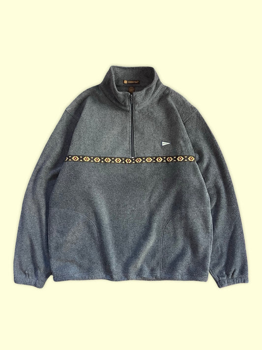 Adventure Quarter-zip Fleece (Grey)