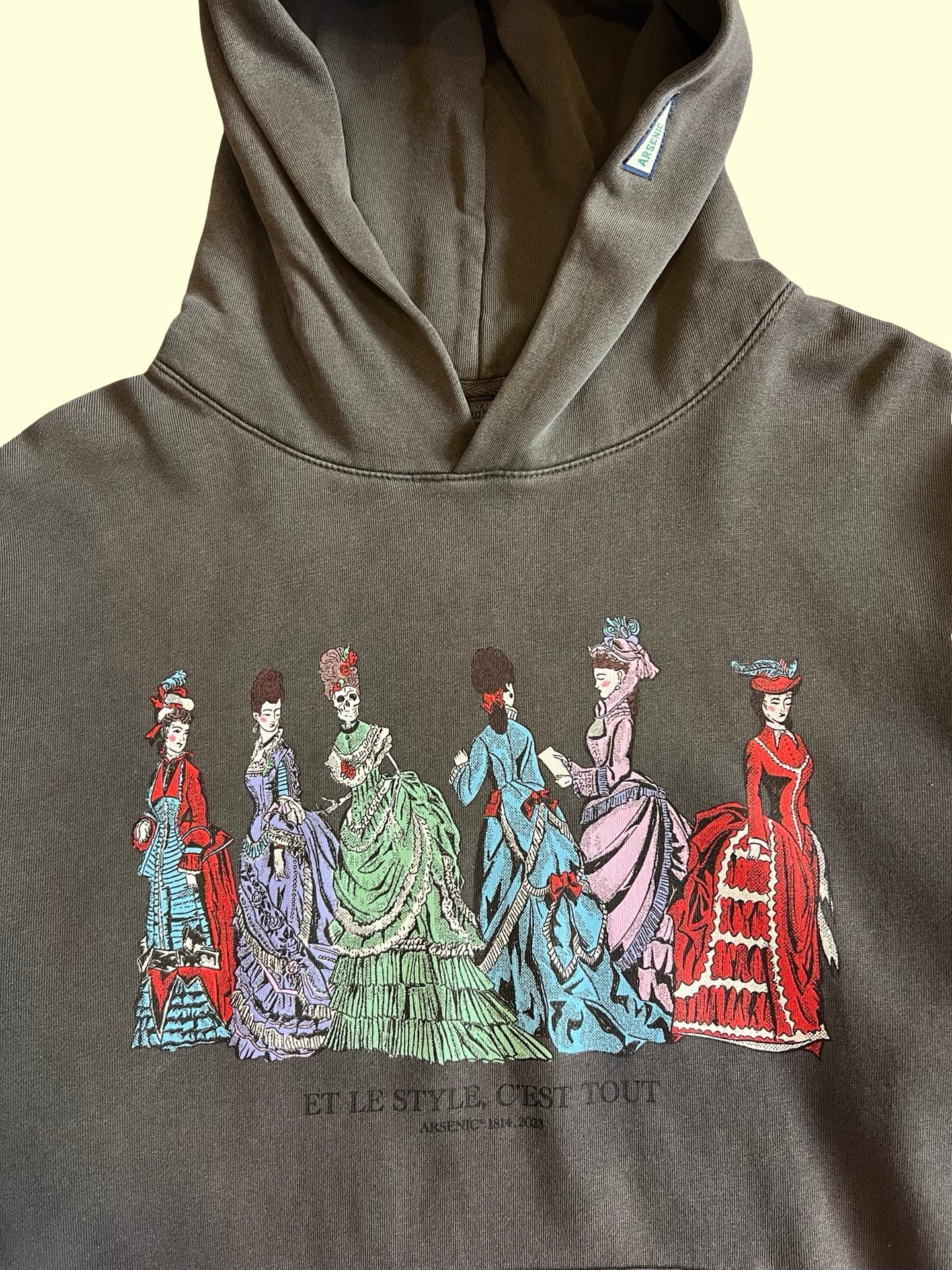 To Die For Hooded Sweatshirt (Black)