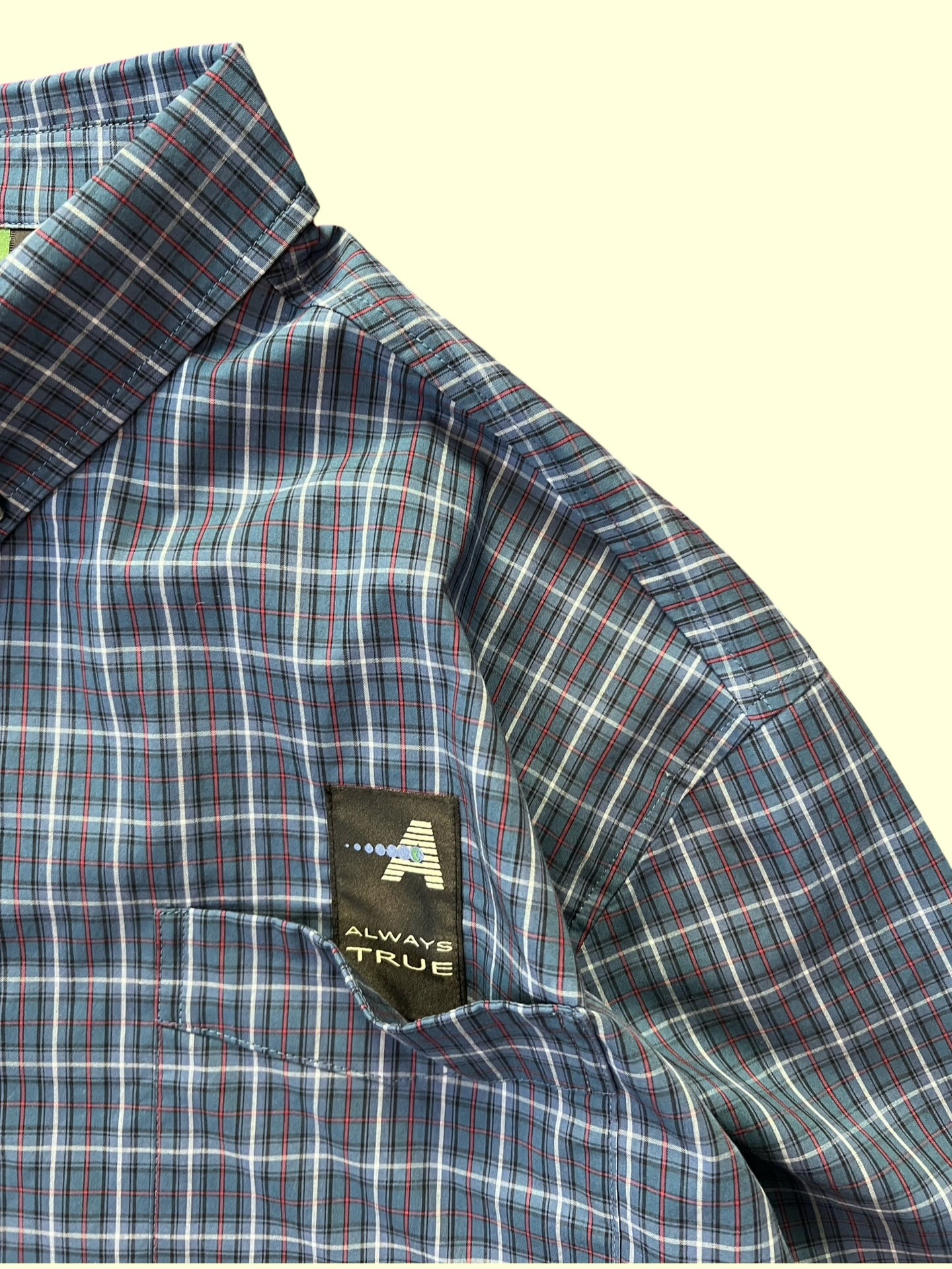 Anyday Plaid Buttondown (Bluestone)