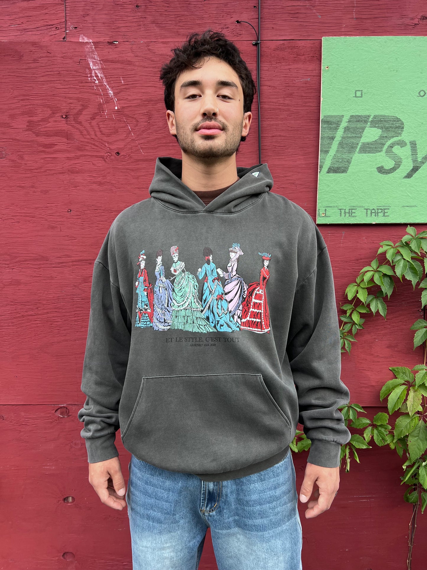 To Die For Hooded Sweatshirt (Black)