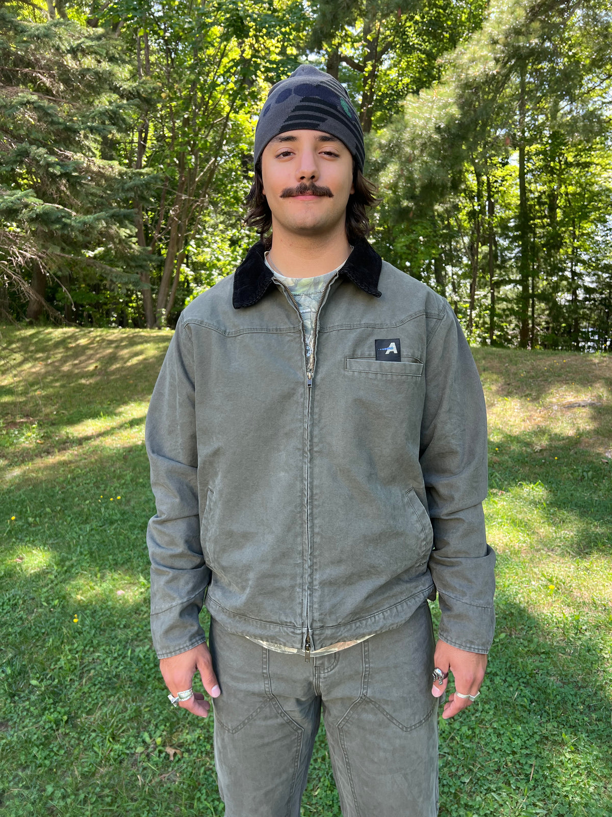 Buffalo Jacket (Washed Forest)
