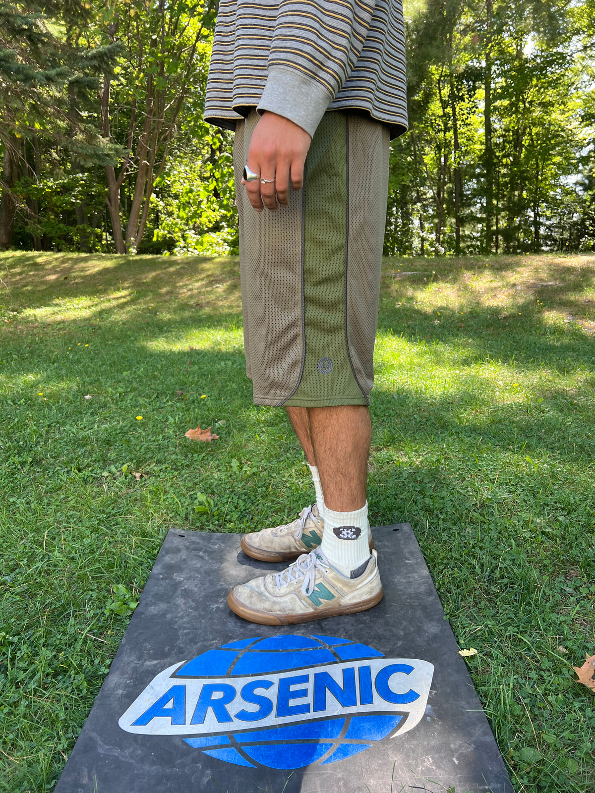 GC Mesh Shorts (Olive/Pine)