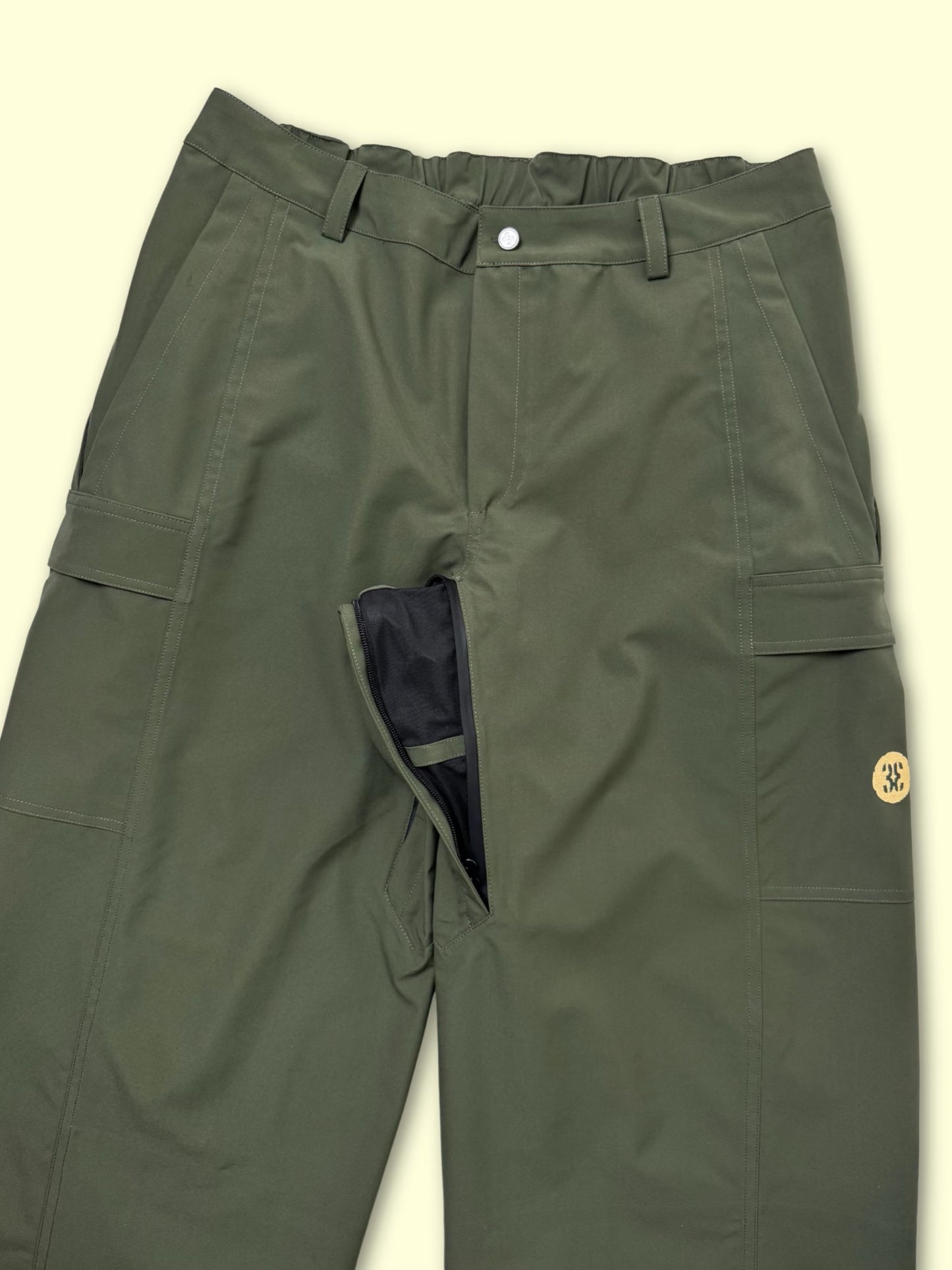No Evils 3L Snowpants (Olive) (PREORDER)