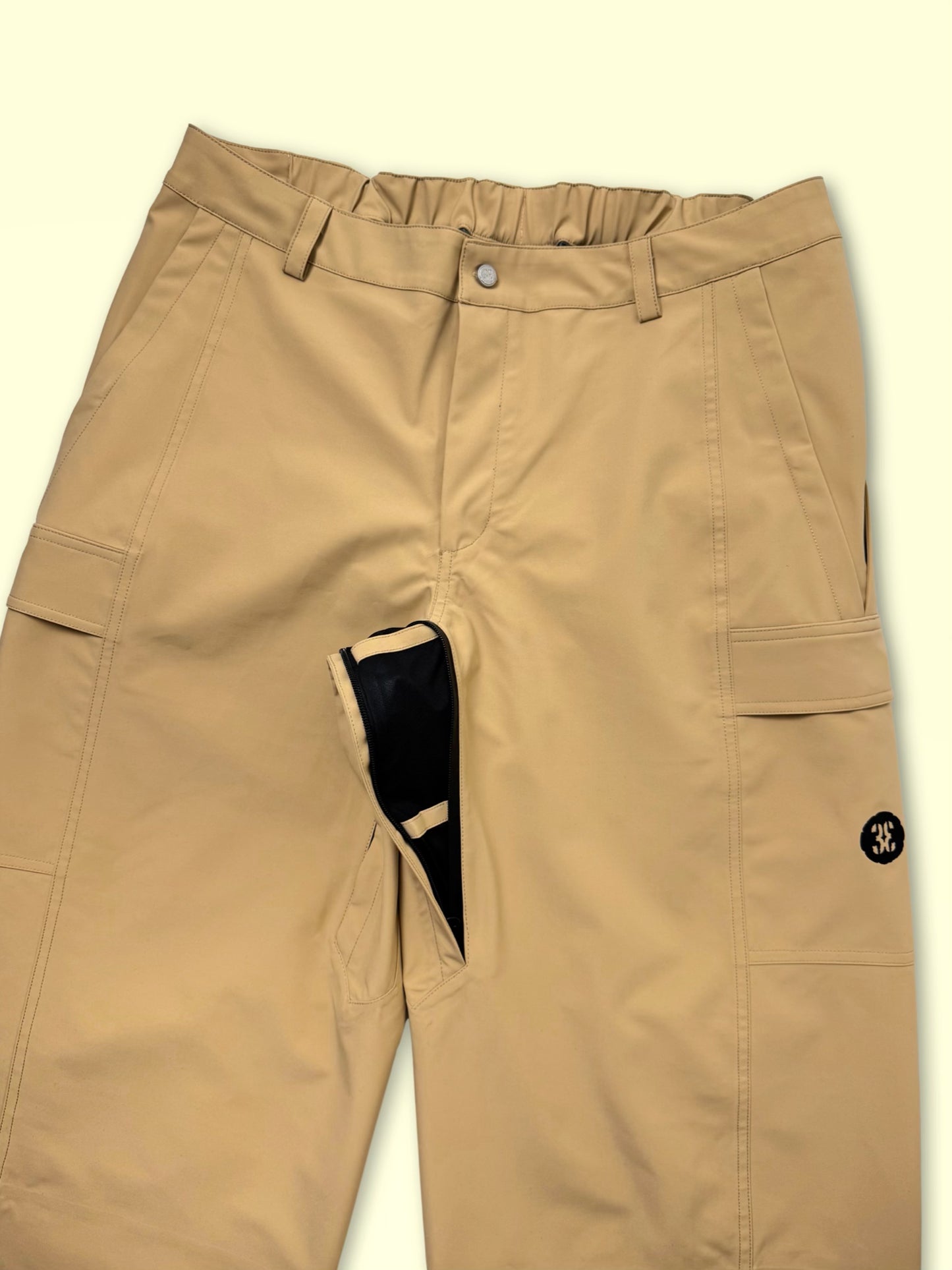 No Evils 3L Snowpants (Iced Coffee) (PREORDER)