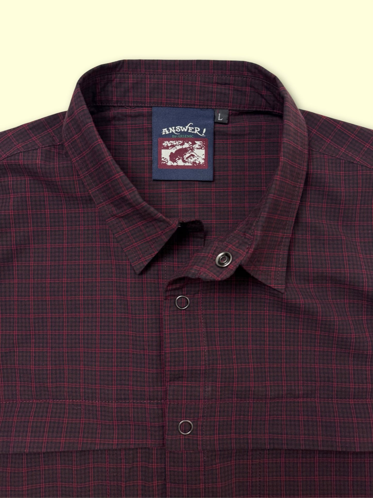 Answer Trail Shirt (Black/Red) (2X Only)